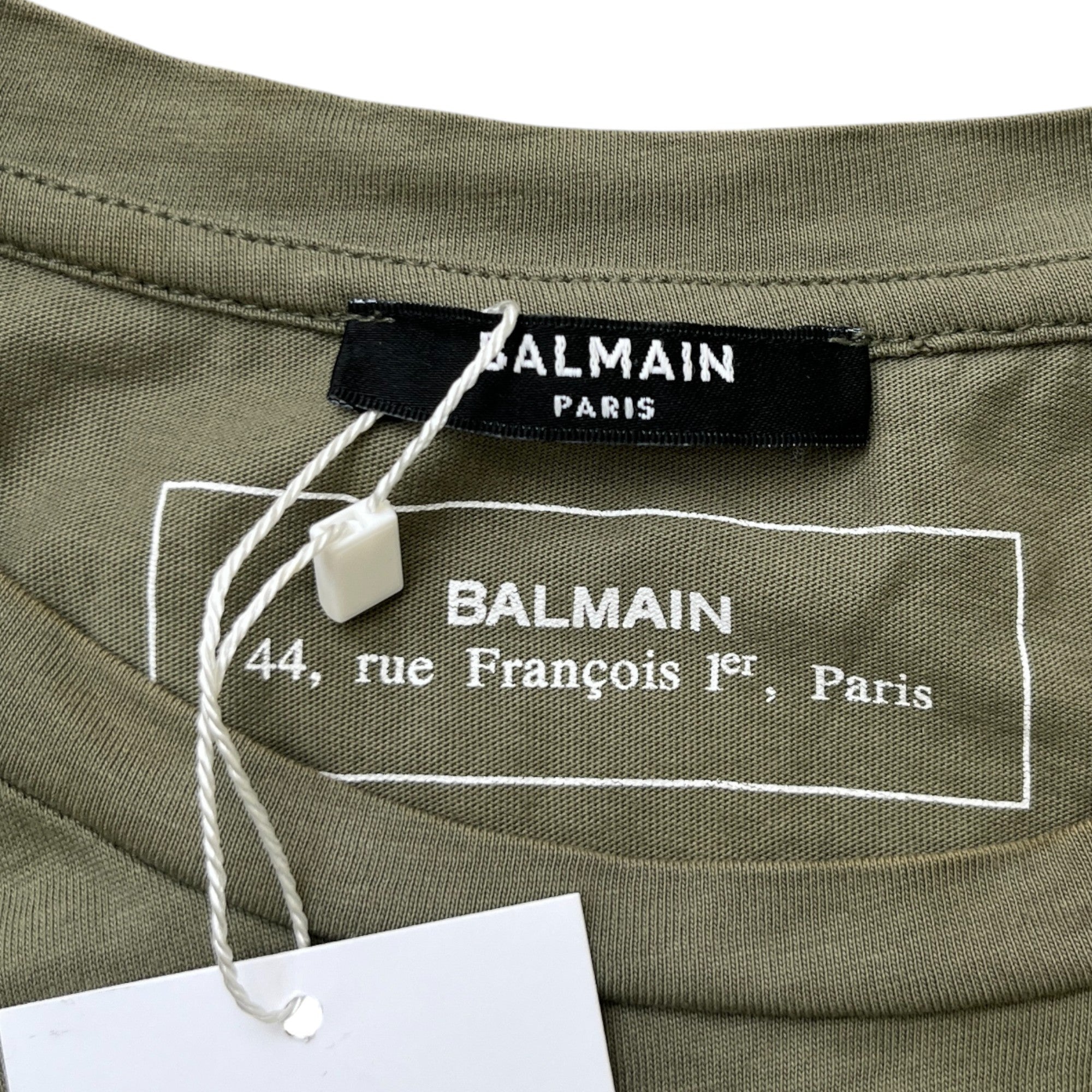 Men's Velvet Logo T-Shirt Khaki Size XL