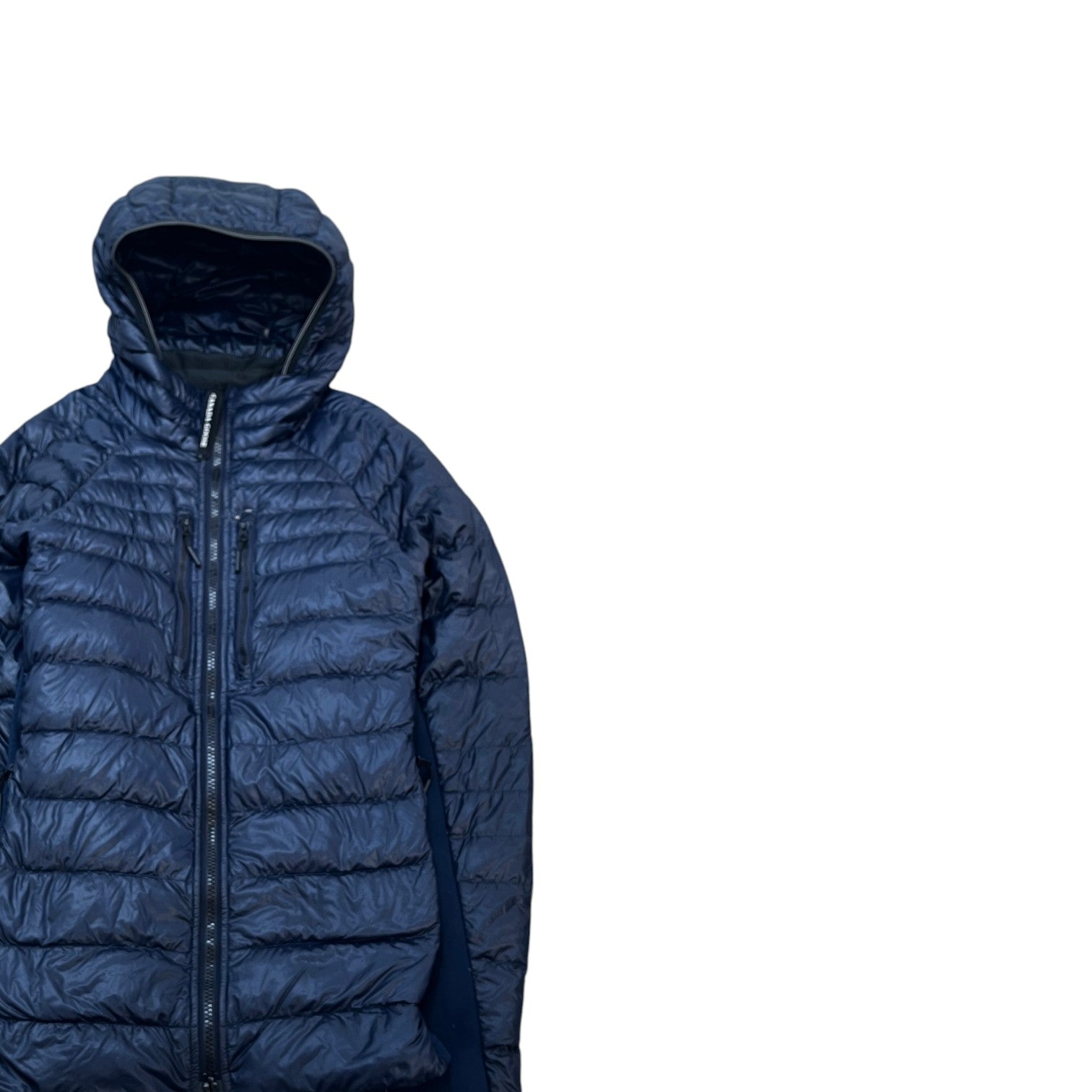 Men's Hybridge Lite Down Jacket Navy Size M