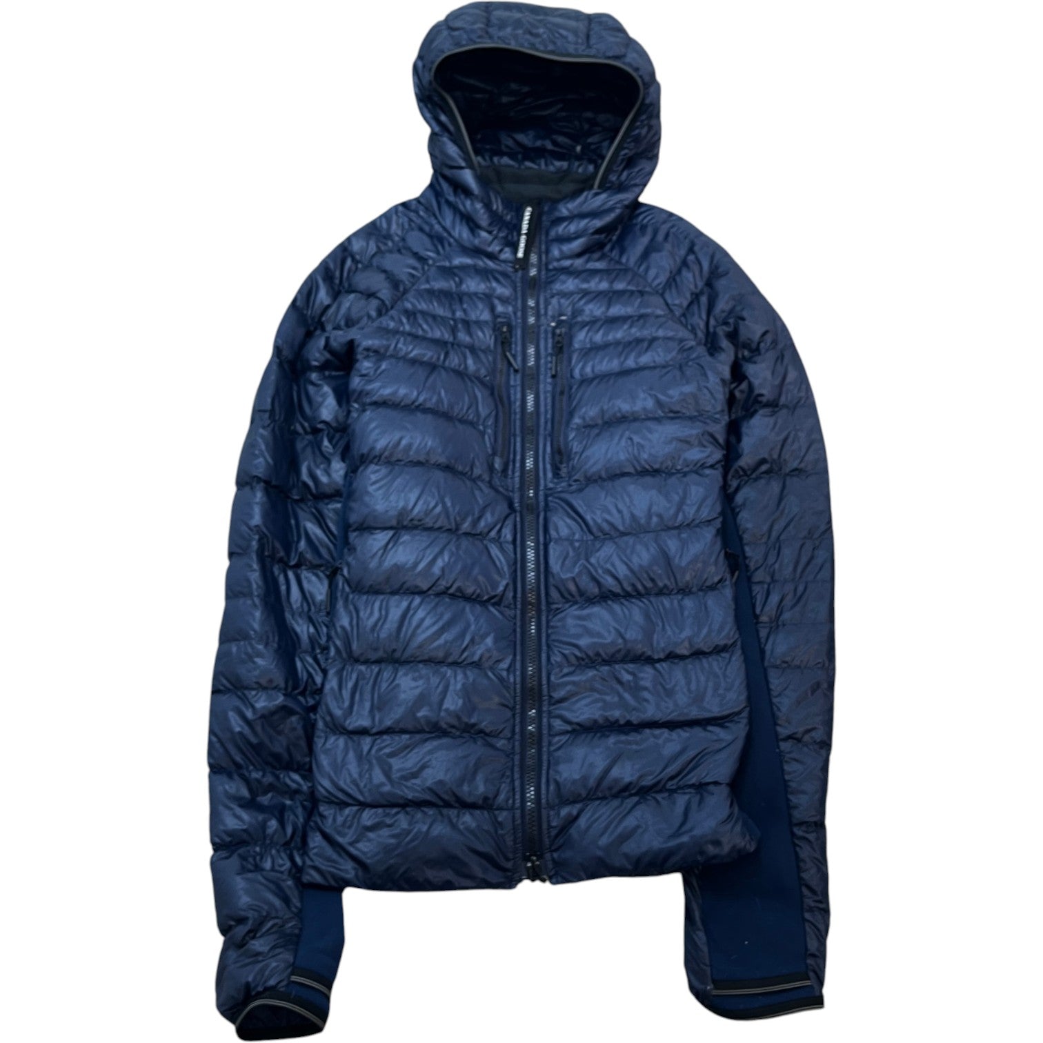 Men's Hybridge Lite Down Jacket Navy Size M