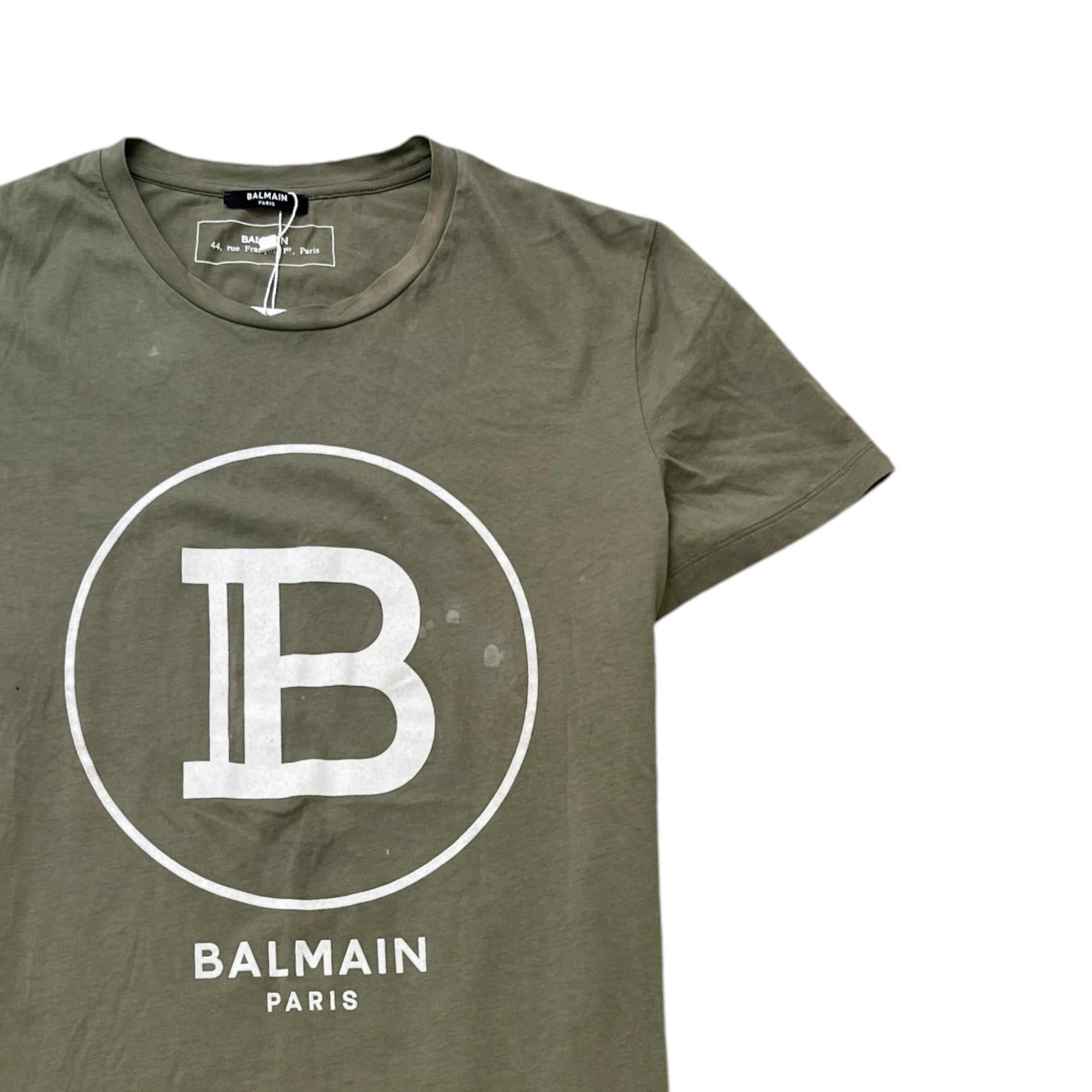 Men's Velvet Logo T-Shirt Khaki Size XL