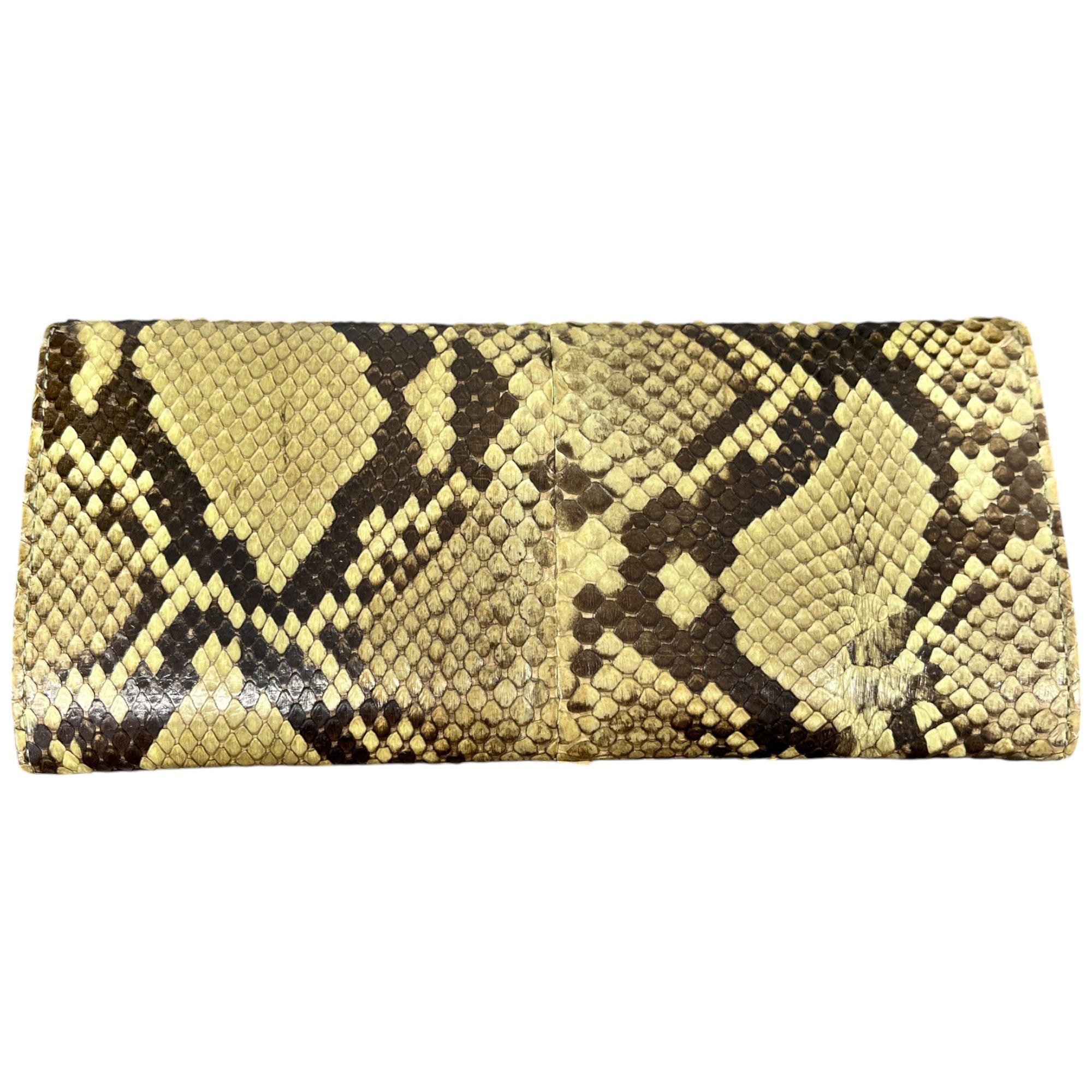 Women's Snake Print Purse Green