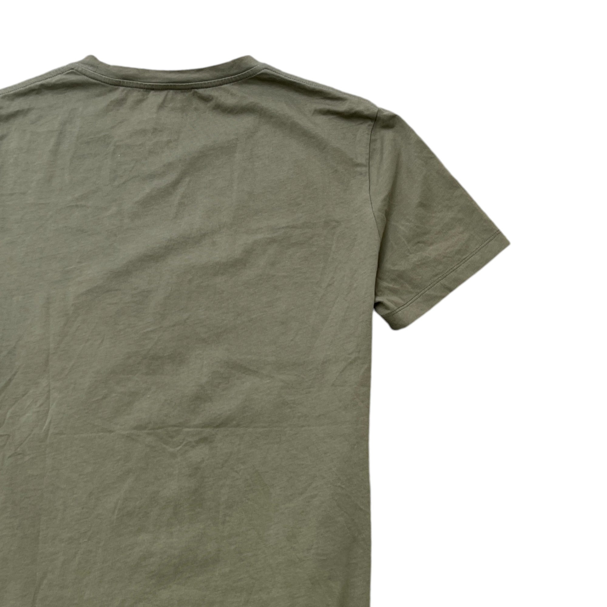 Men's Velvet Logo T-Shirt Khaki Size XL