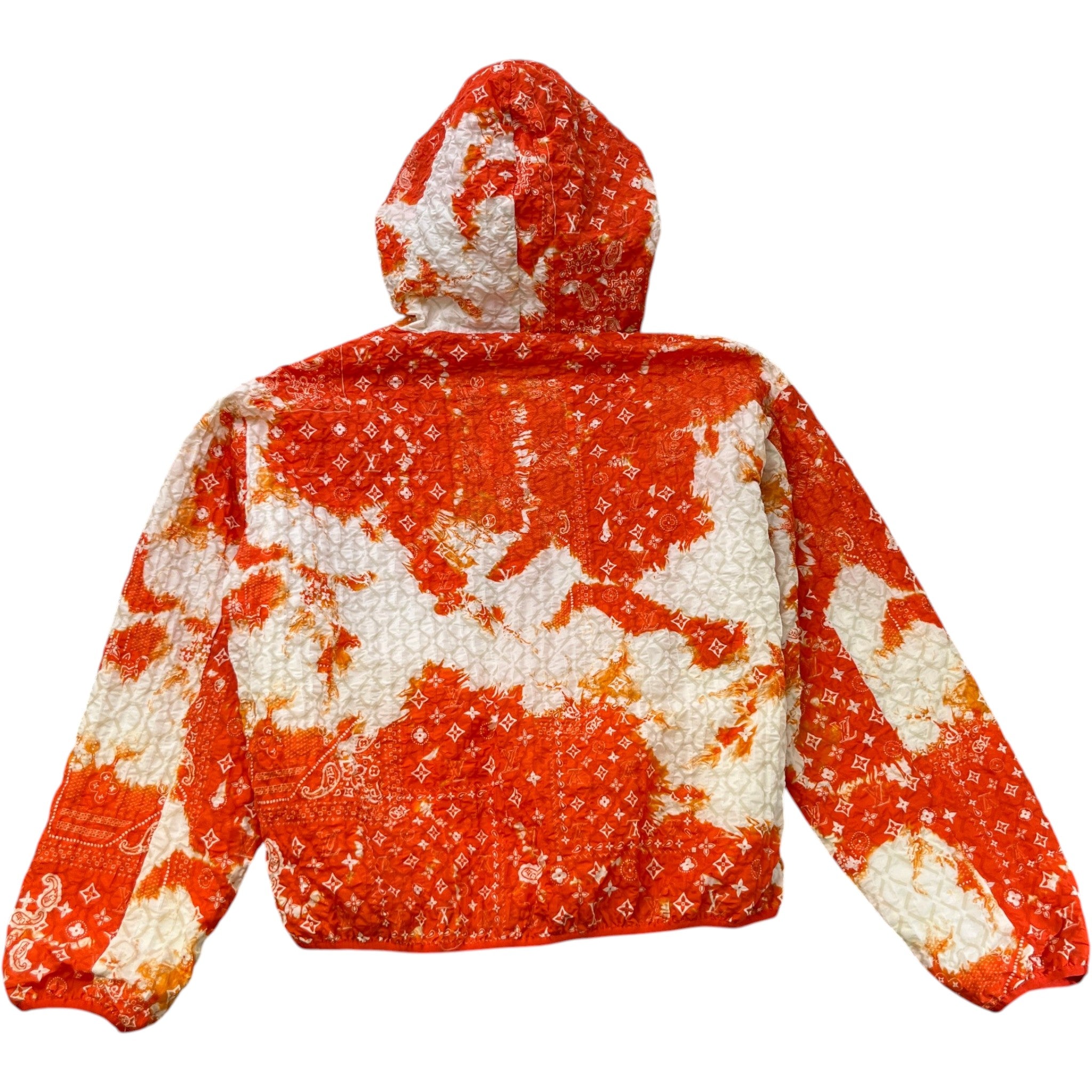 Men's Monogram Bandana Windbreaker Orange Size IT 50 / L