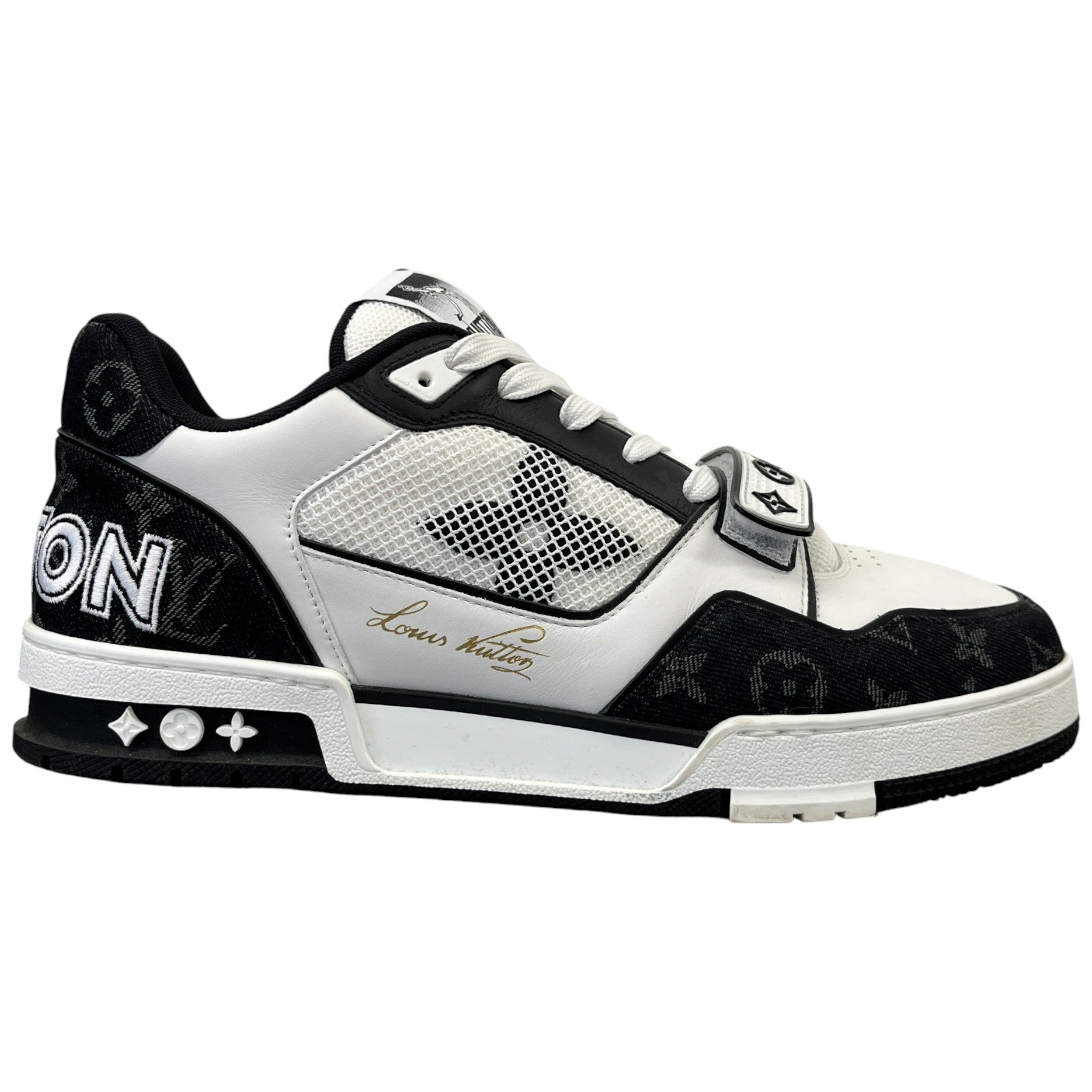 Men's Lv Low Trainers White Size EU 43 / UK 9