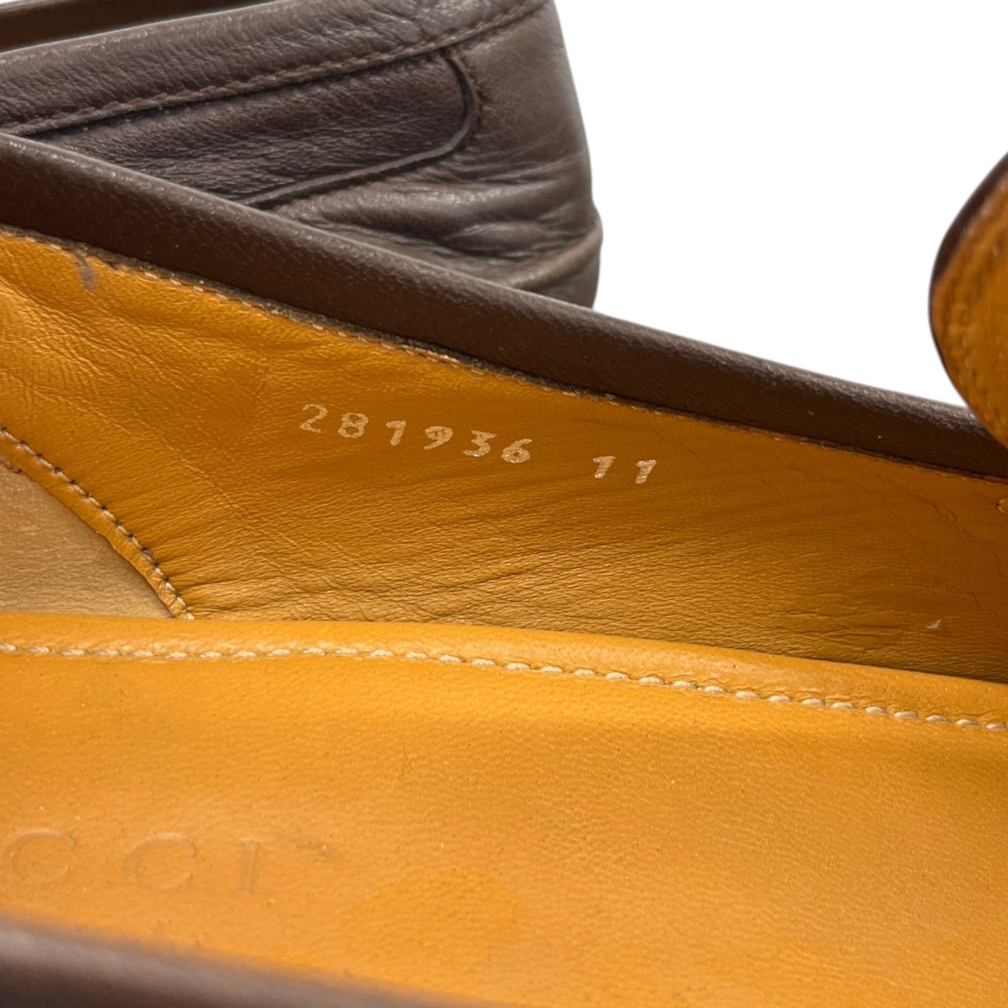 Men's Horsebit Loafers Brown Size EU 45 / UK 11