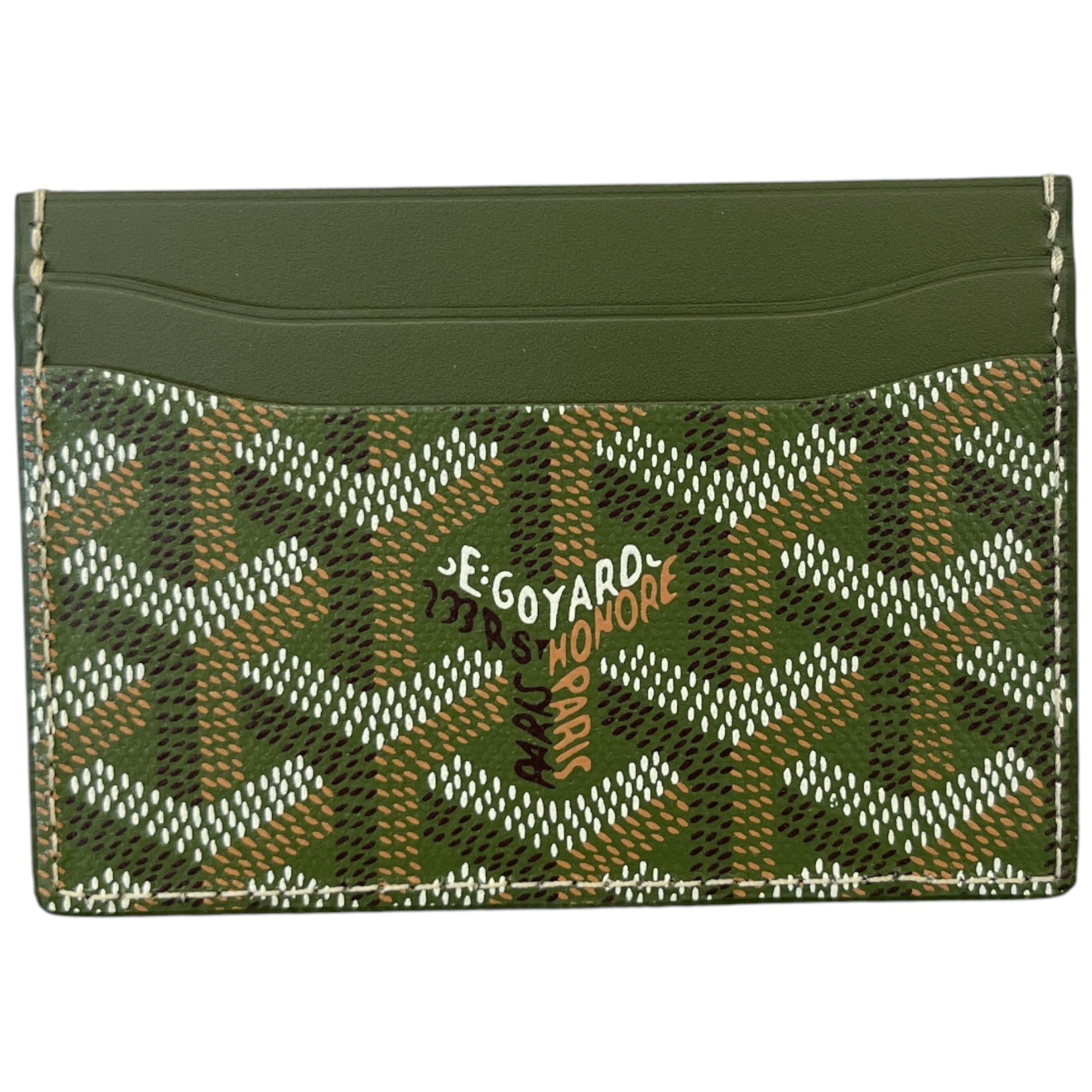 Men's Saint Sulpice Card Holder Khaki