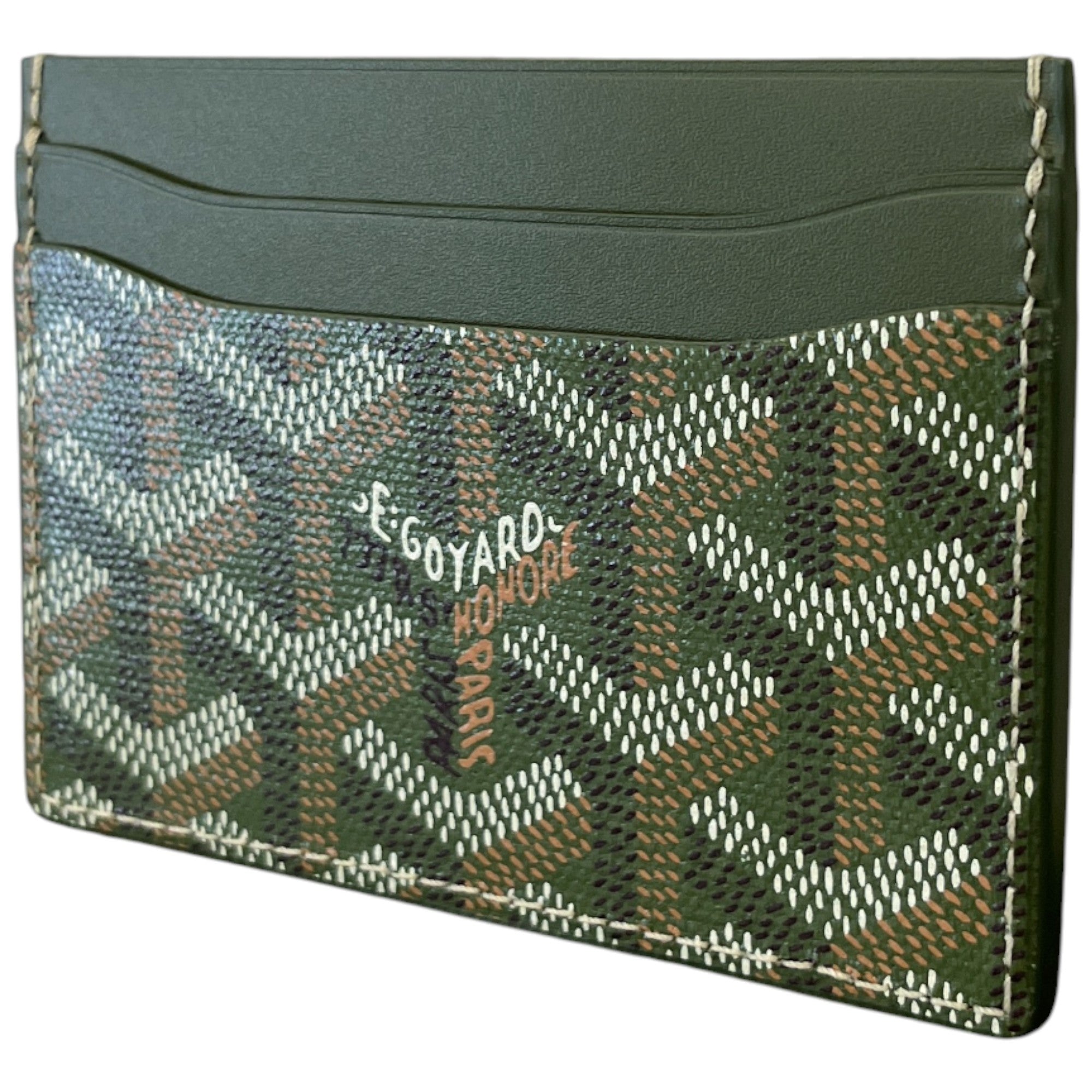 Men's Saint Sulpice Card Holder Khaki