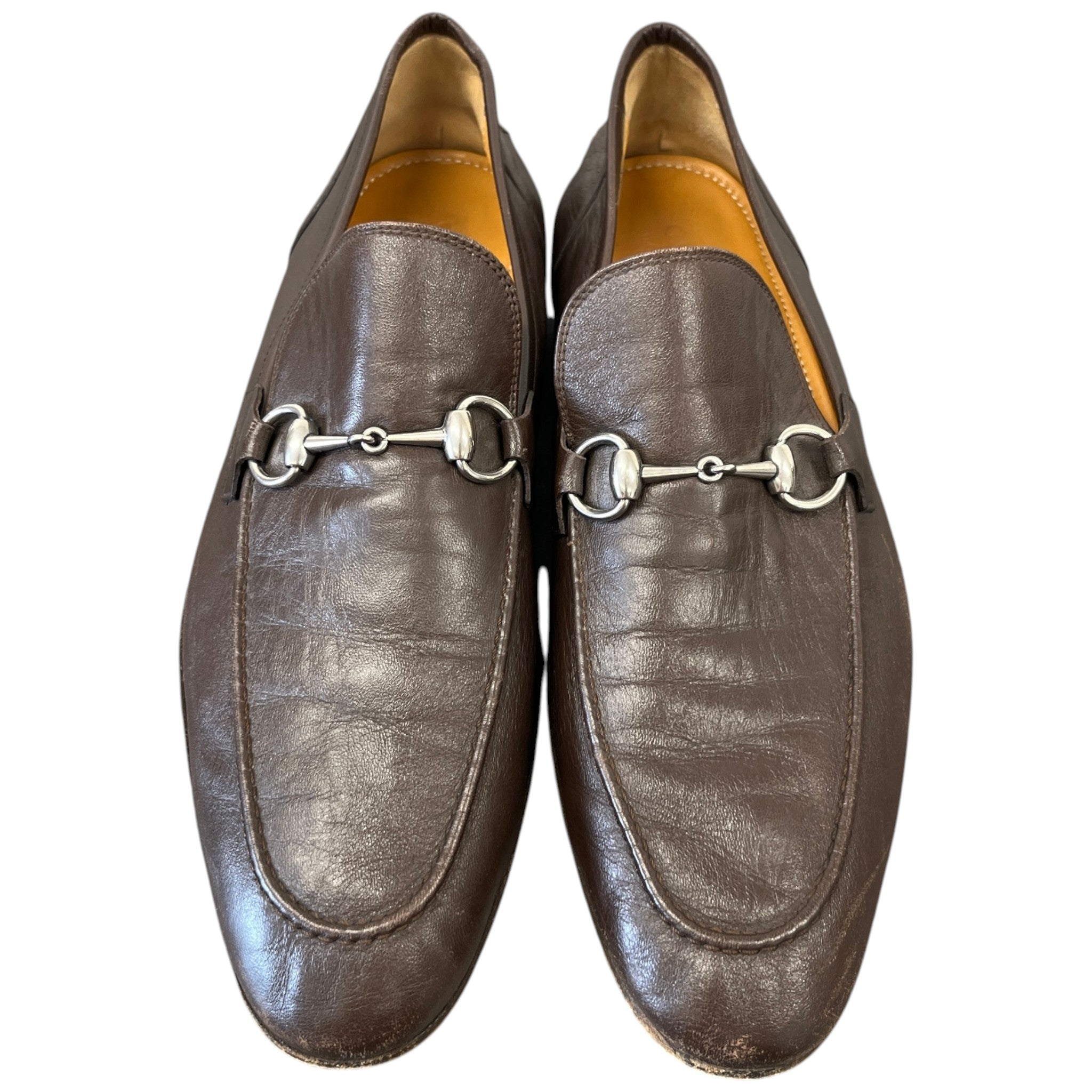 Men's Horsebit Loafers Brown Size EU 45 / UK 11