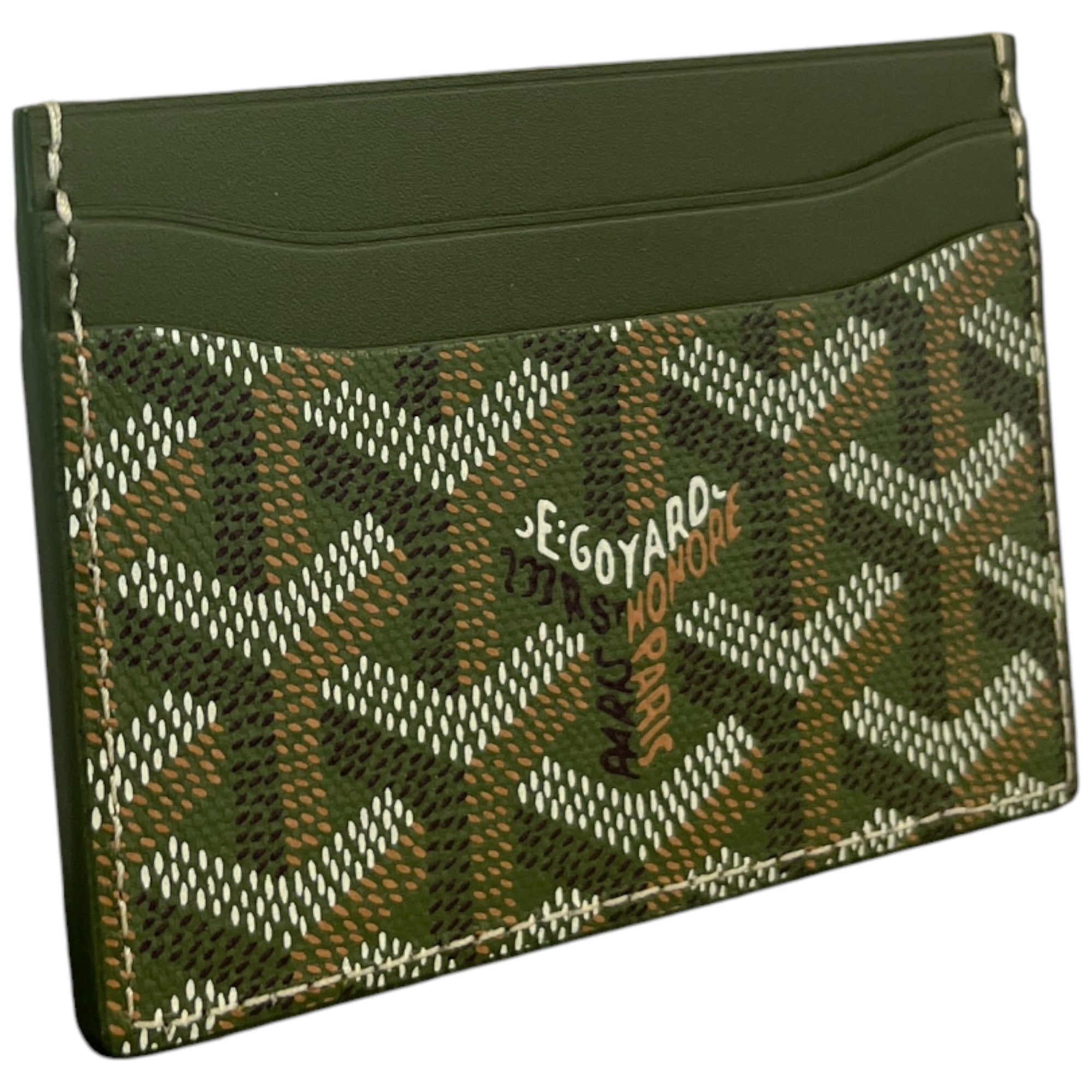 Men's Saint Sulpice Card Holder Khaki