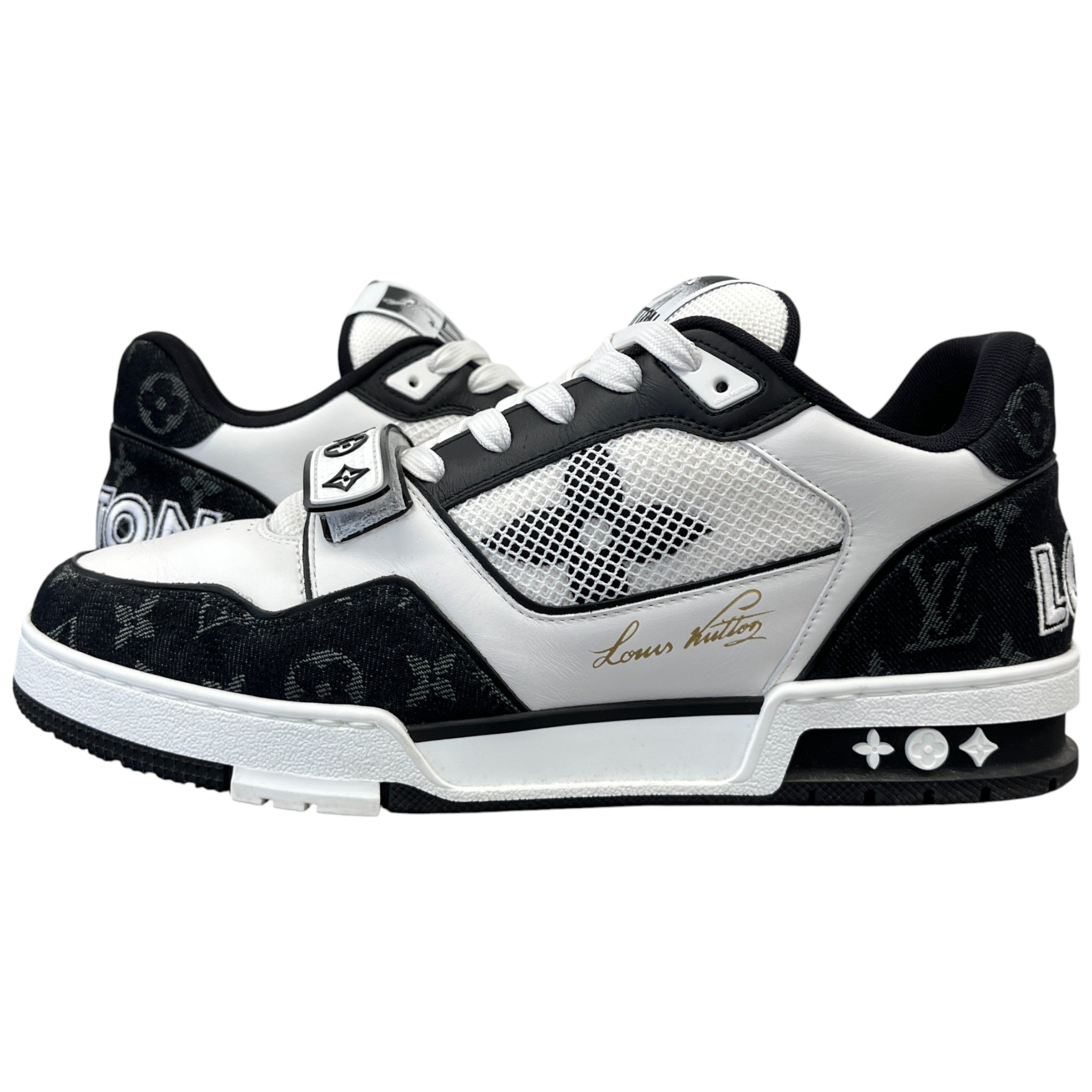 Men's Lv Low Trainers White Size EU 43 / UK 9