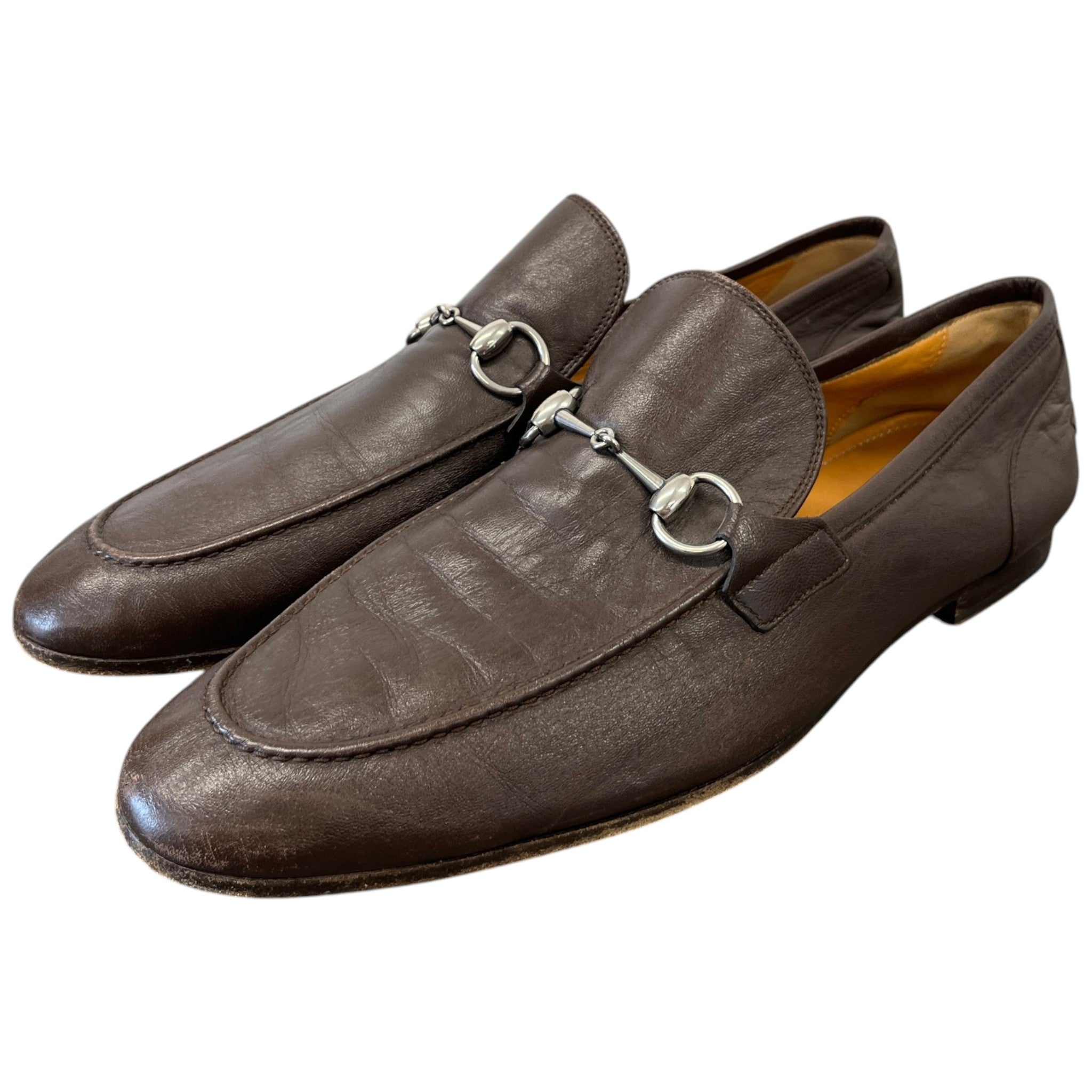Men's Horsebit Loafers Brown Size EU 45 / UK 11