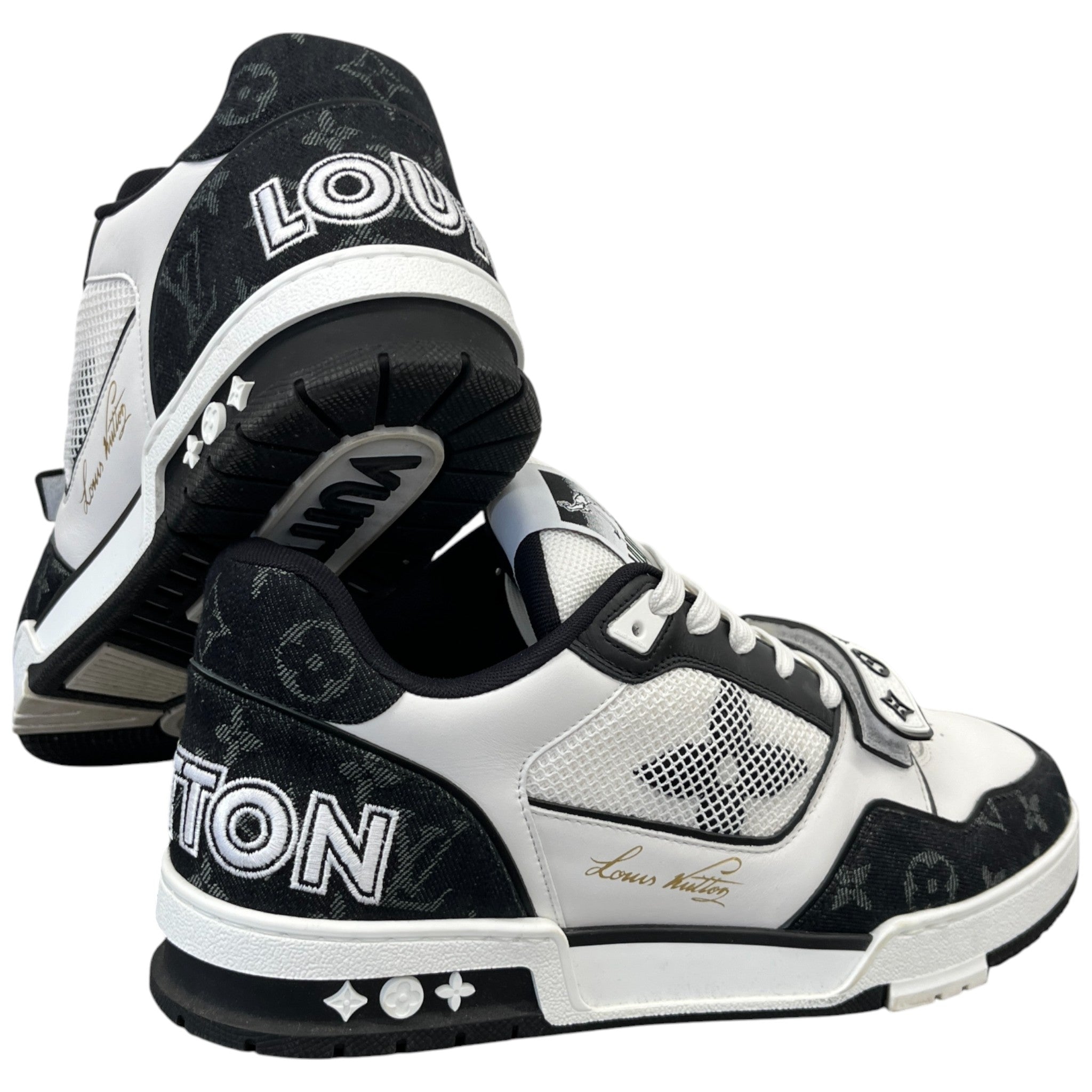 Men's Lv Low Trainers White Size EU 43 / UK 9