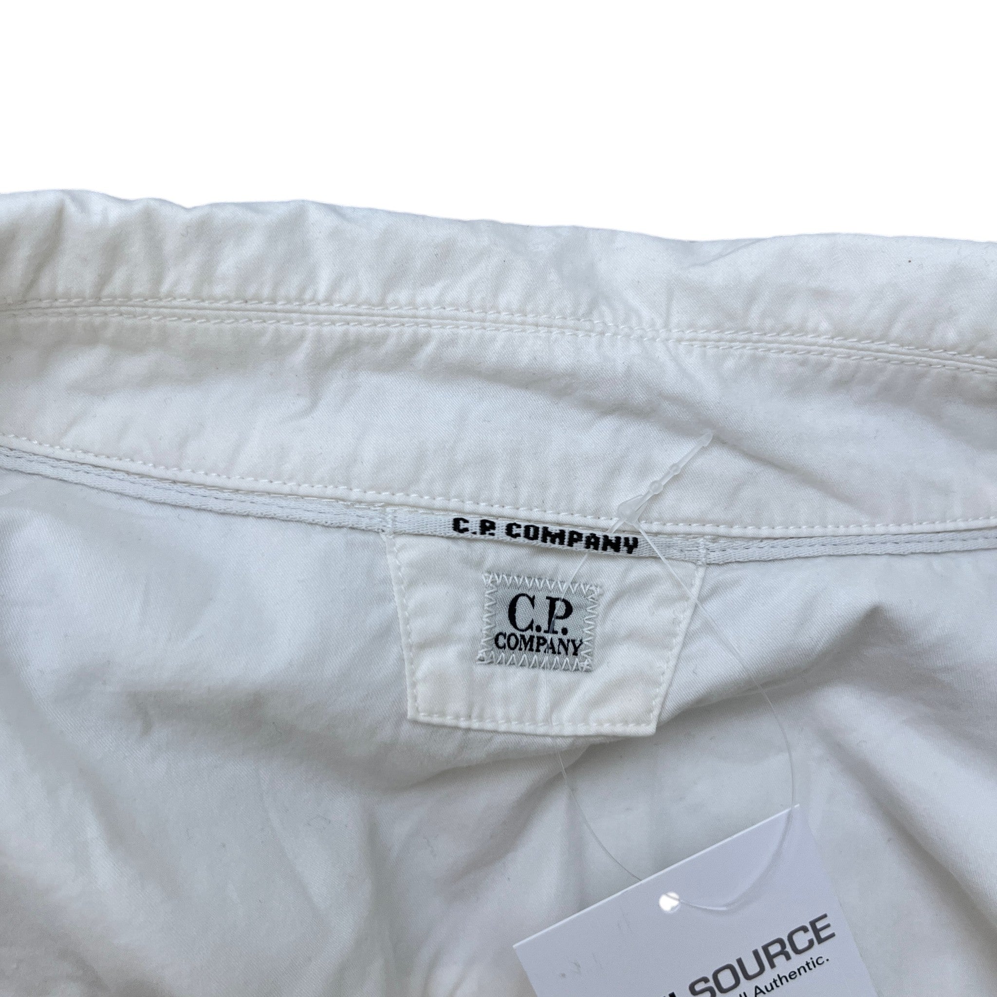 Men's Lens OverShirt Cream Size XXXL