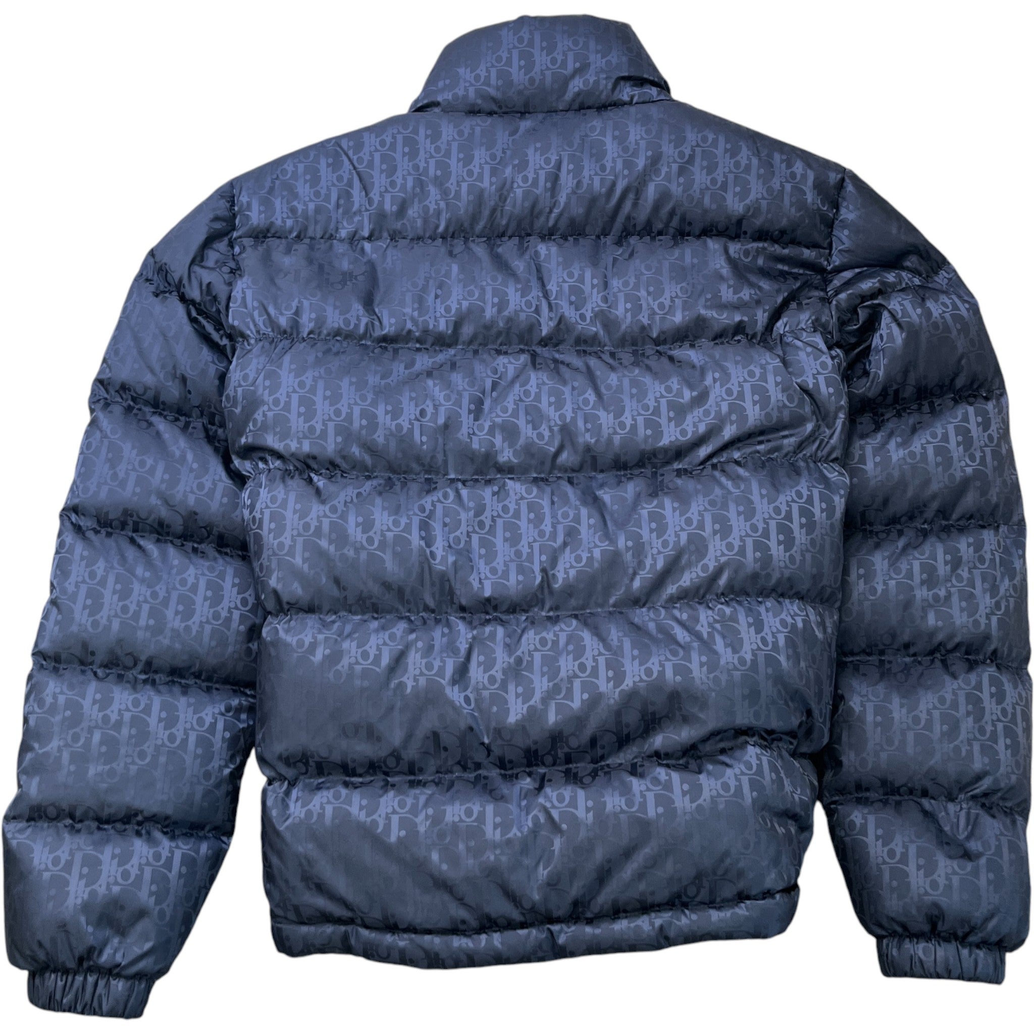 Men's Oblique Down Jacket Blue Size IT 52 / XL