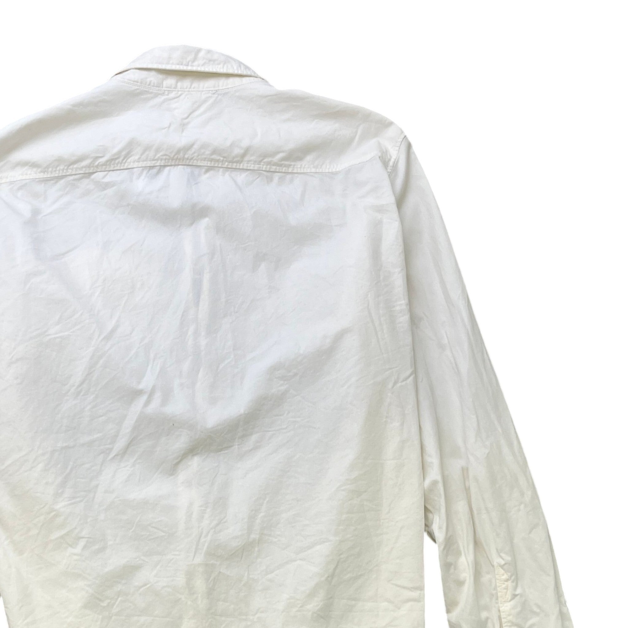 Men's Lens OverShirt Cream Size XXXL