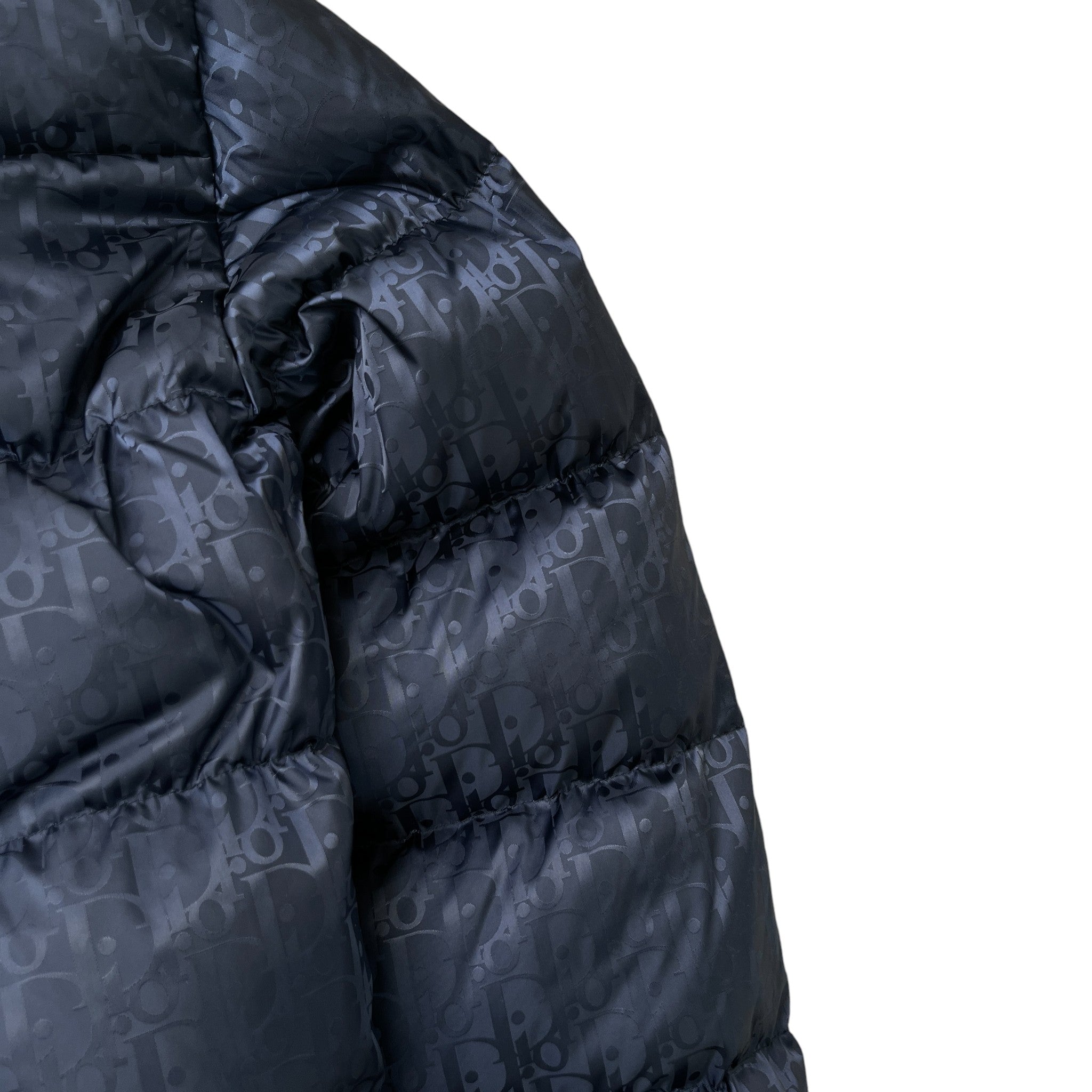 Men's Oblique Down Jacket Blue Size IT 52 / XL