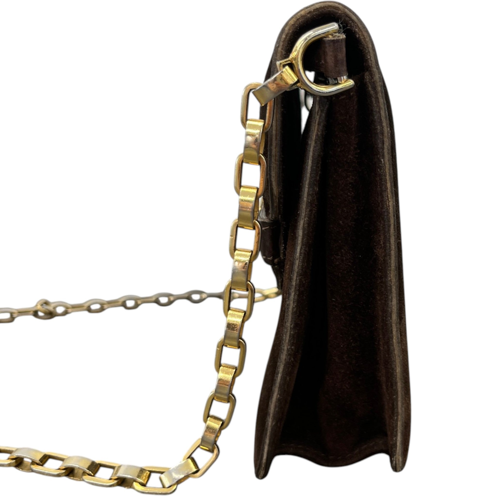 Women's Horsebit Crossbody Bag Brown