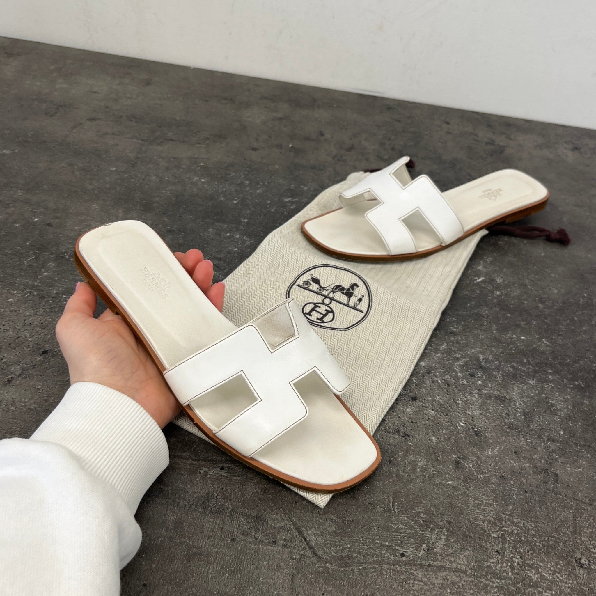 Women's Oran Sandals White Size EU 39 / UK 6