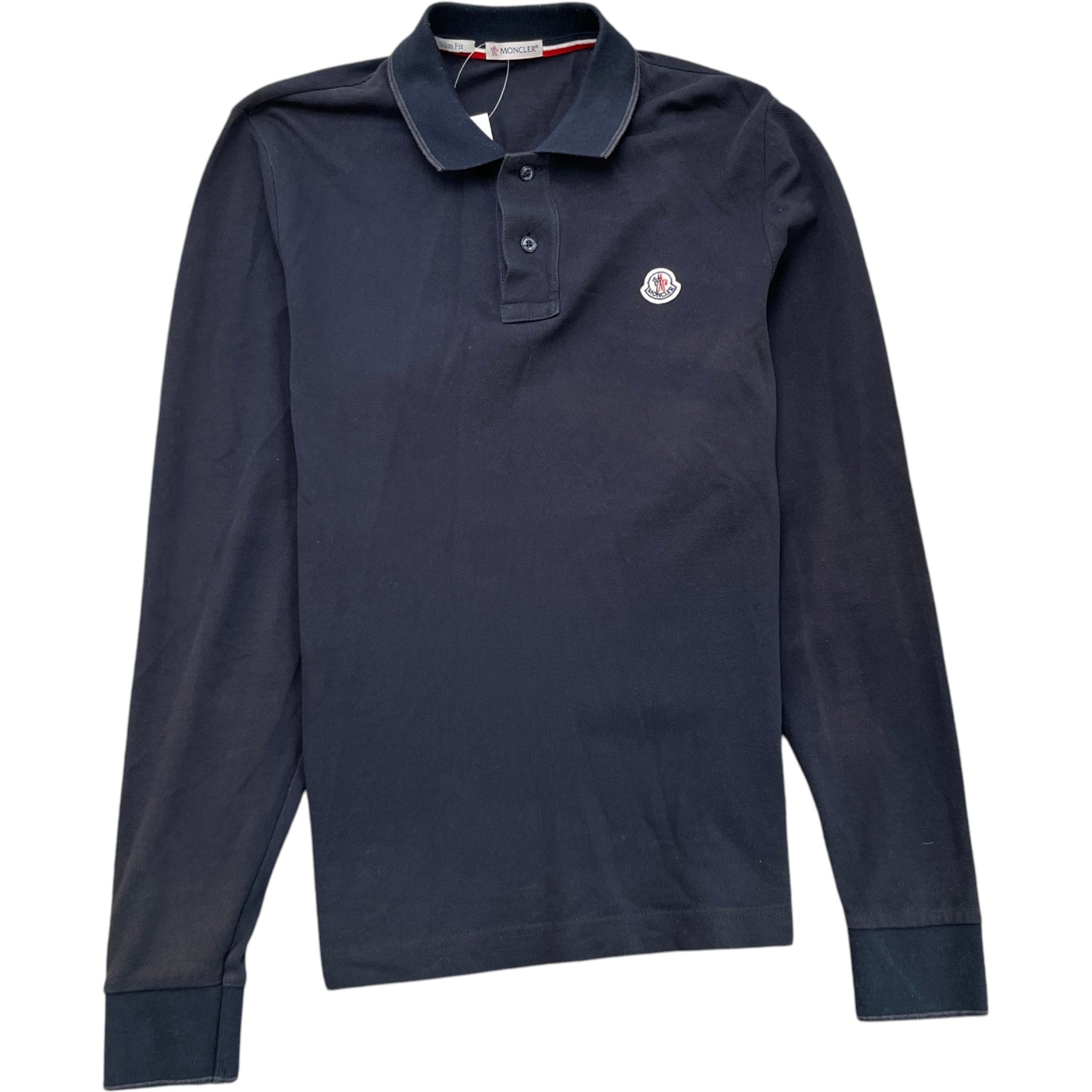 Men's Maglia Polo Shirt Navy Size S