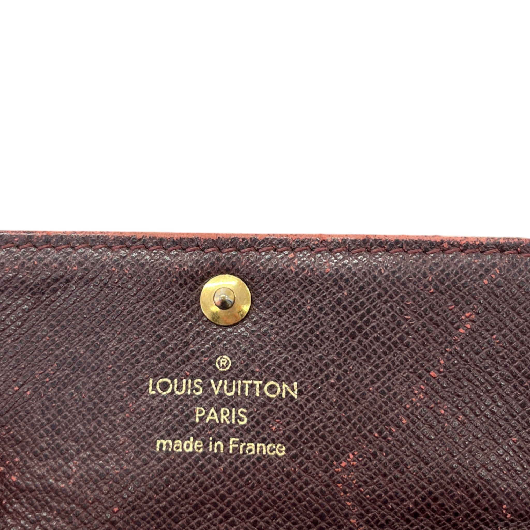 Men's Monogram Key Case Card Holder Beige