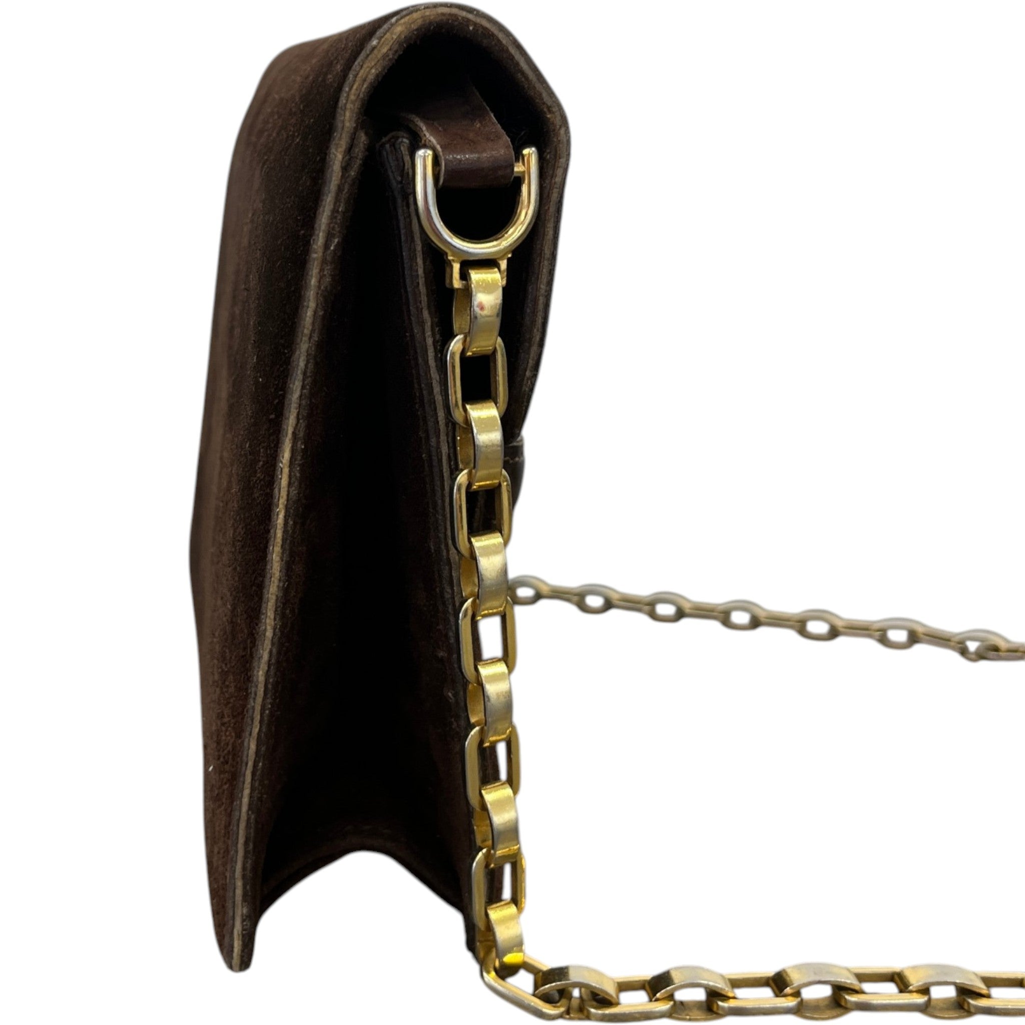 Women's Horsebit Crossbody Bag Brown