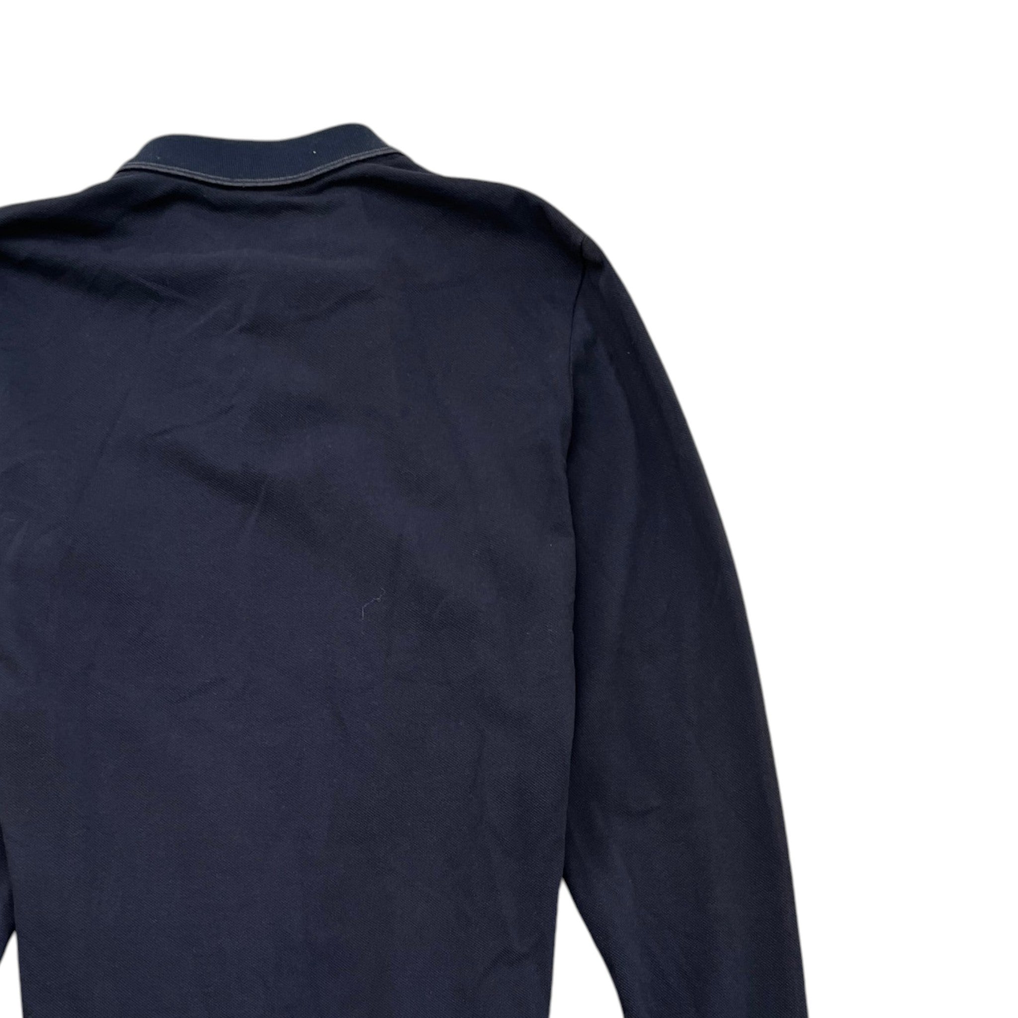 Men's Maglia Polo Shirt Navy Size S