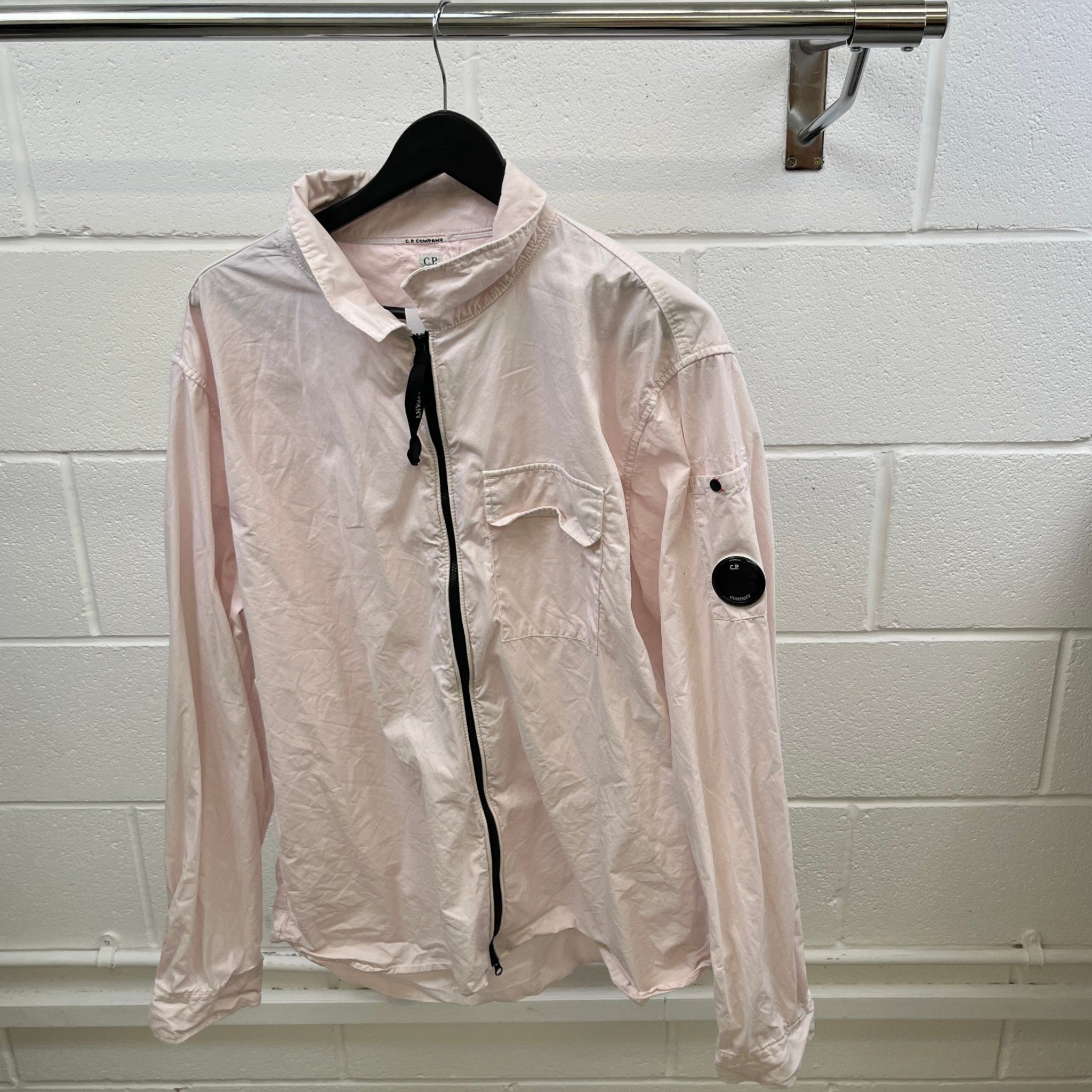 Men's Lens OverShirt Pink Size XXXL