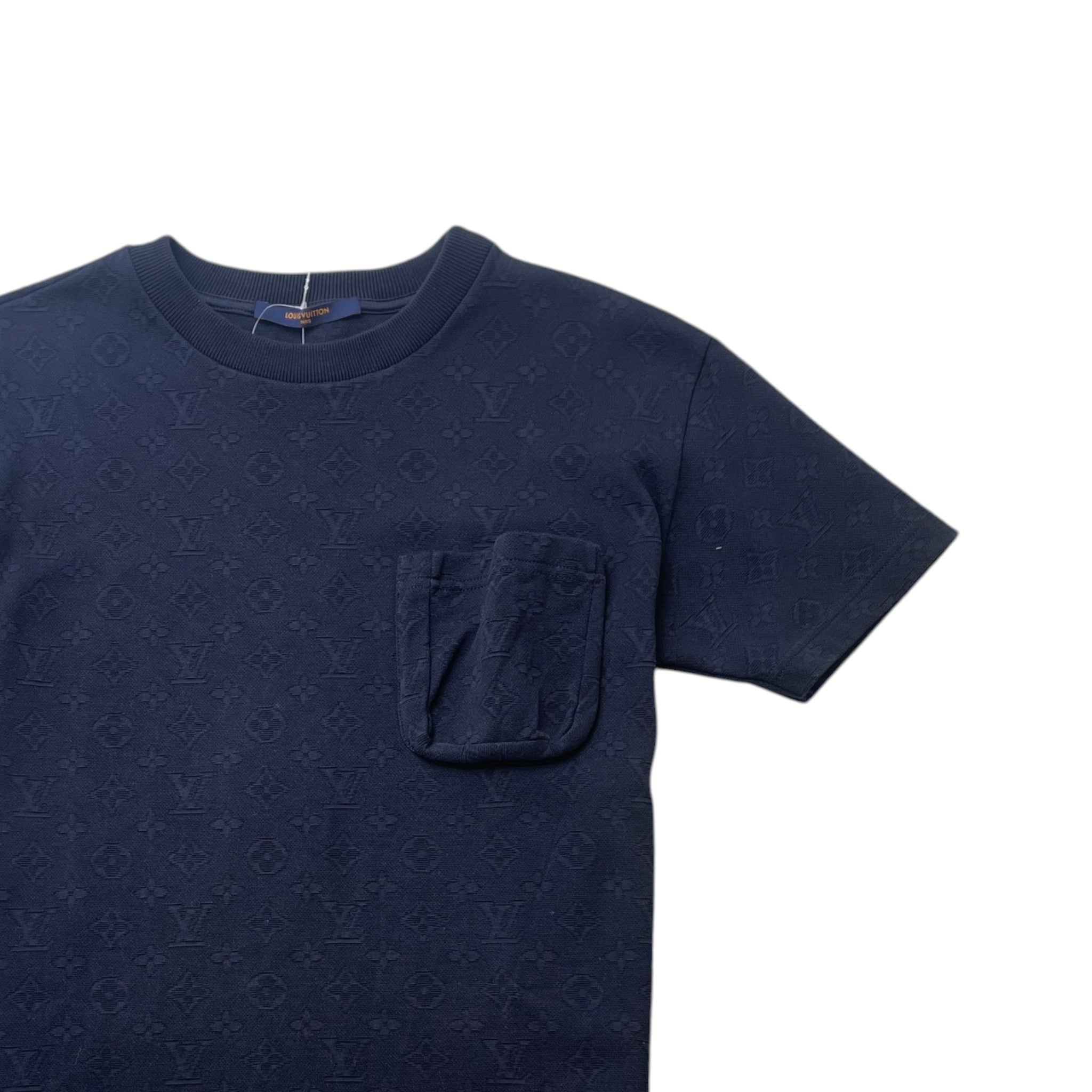 Men's Monogram T-Shirt Navy Size XS