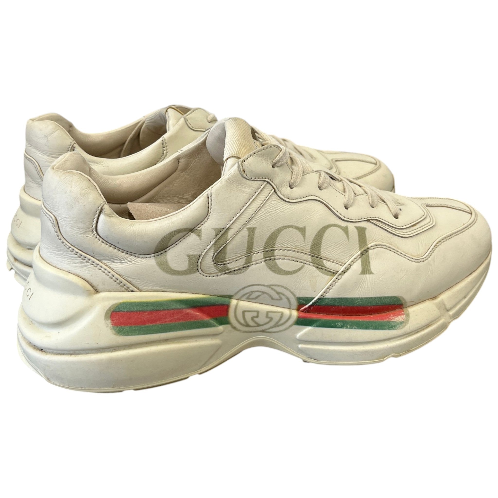 Men's Rhyton Low Trainers Beige Size EU 44 / UK 10