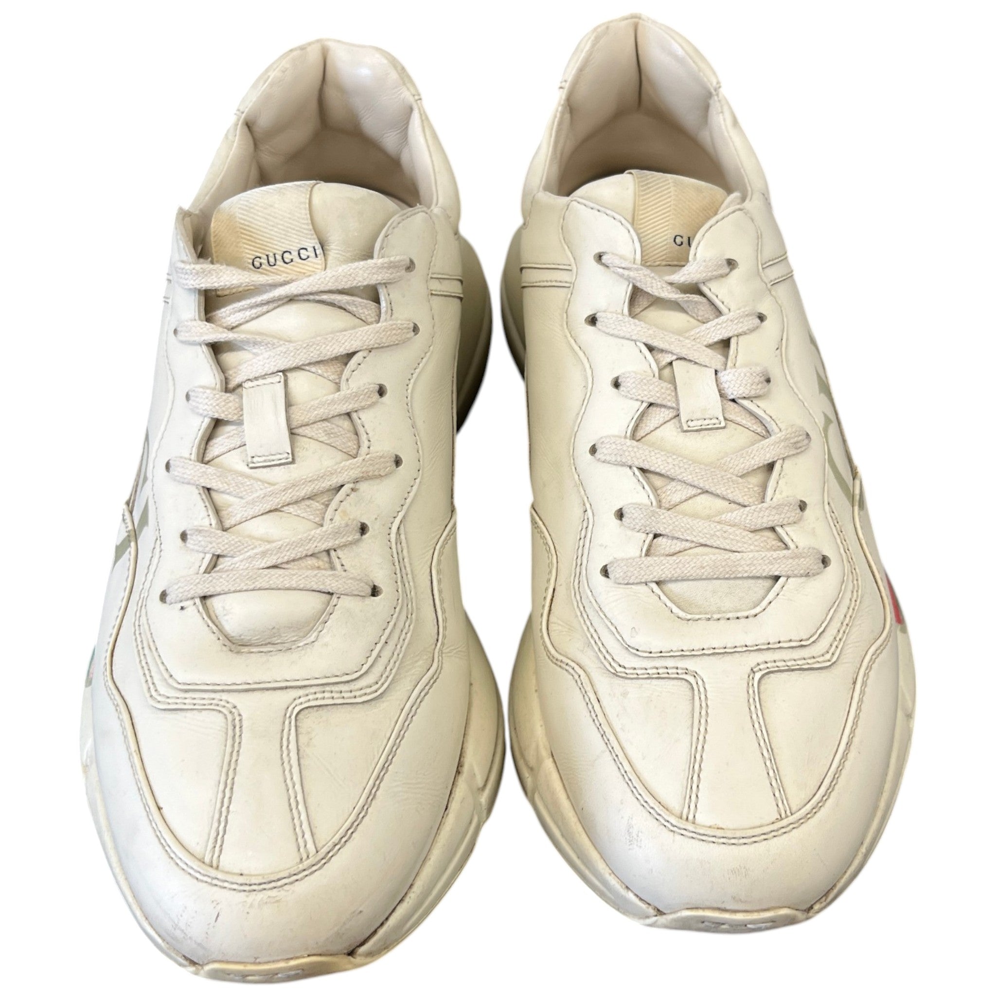 Men's Rhyton Low Trainers Beige Size EU 44 / UK 10