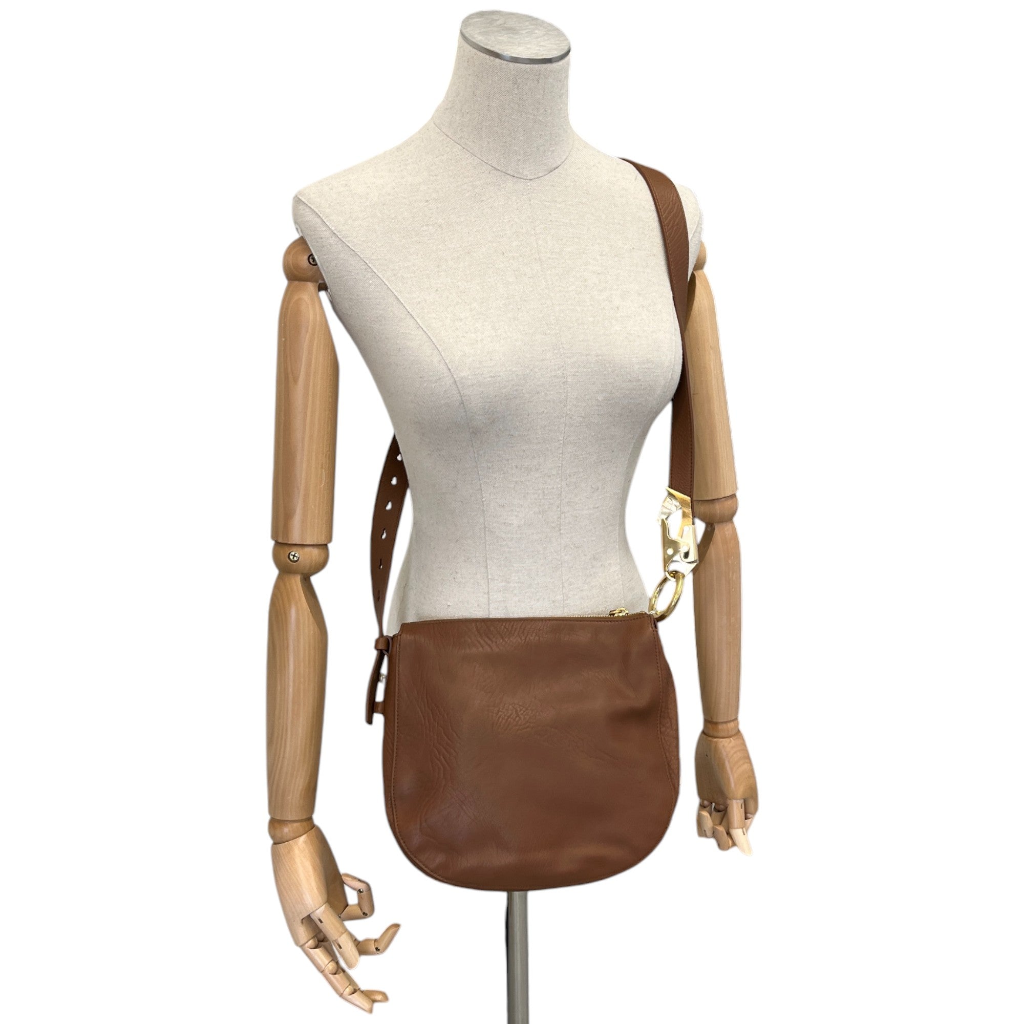 Women's Knight Small Shoulder Bag Brown