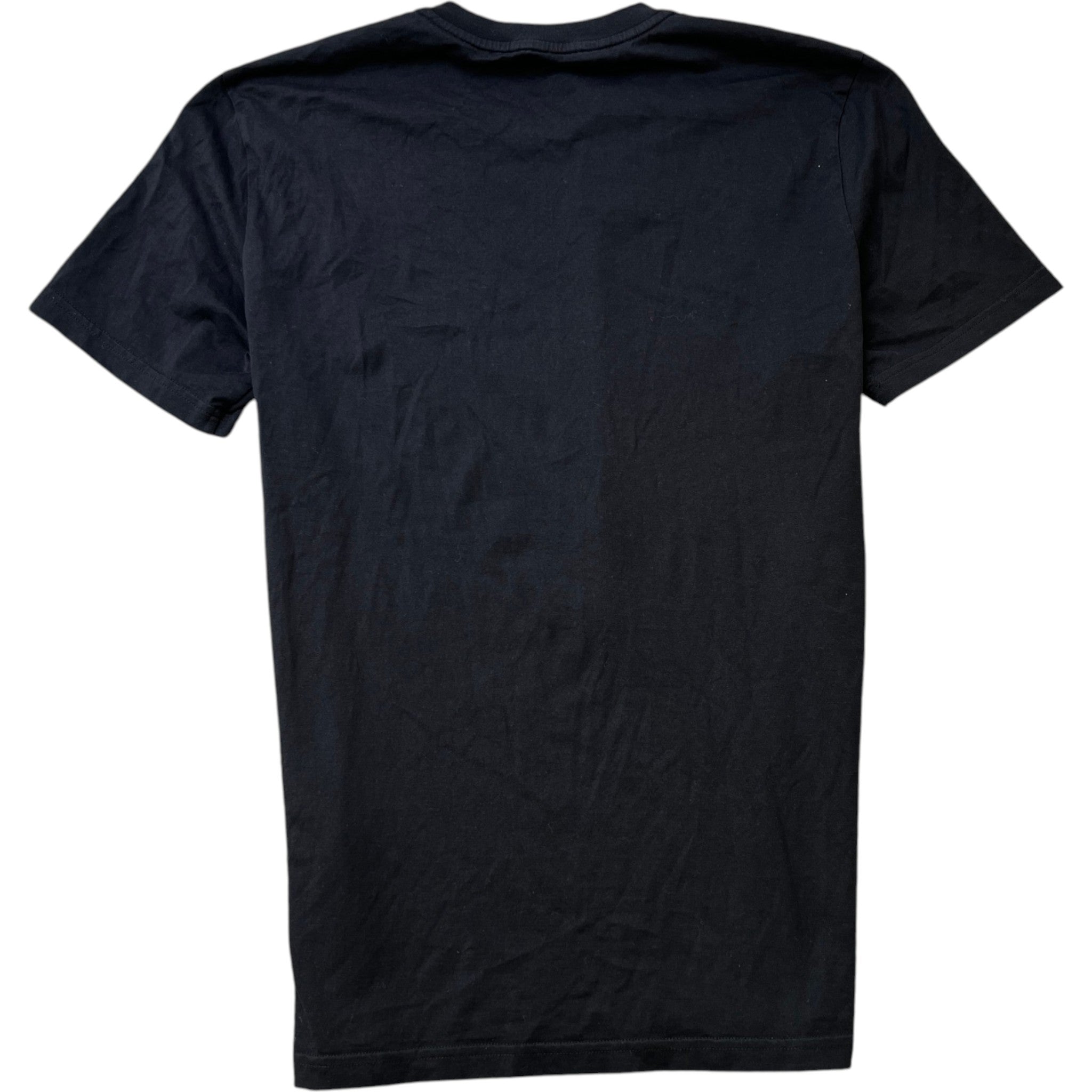 Men's Distressed Logo Top Black Size M