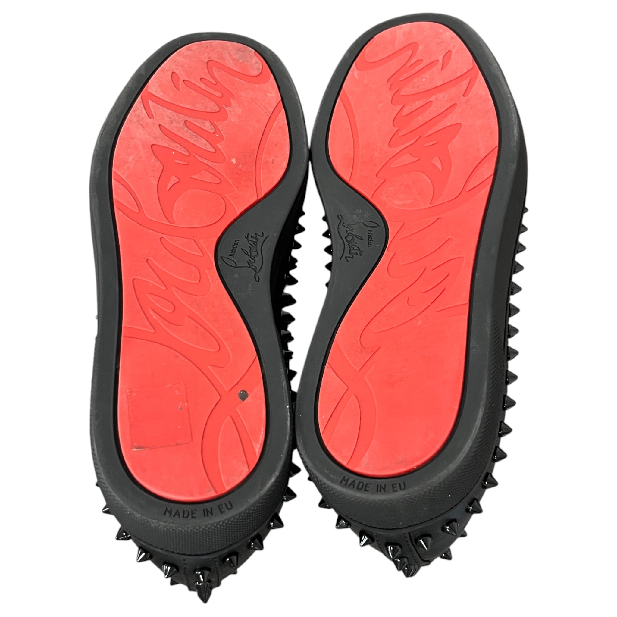 Men's Pik Boat Flat Loafers Black Size EU 41 / UK 7