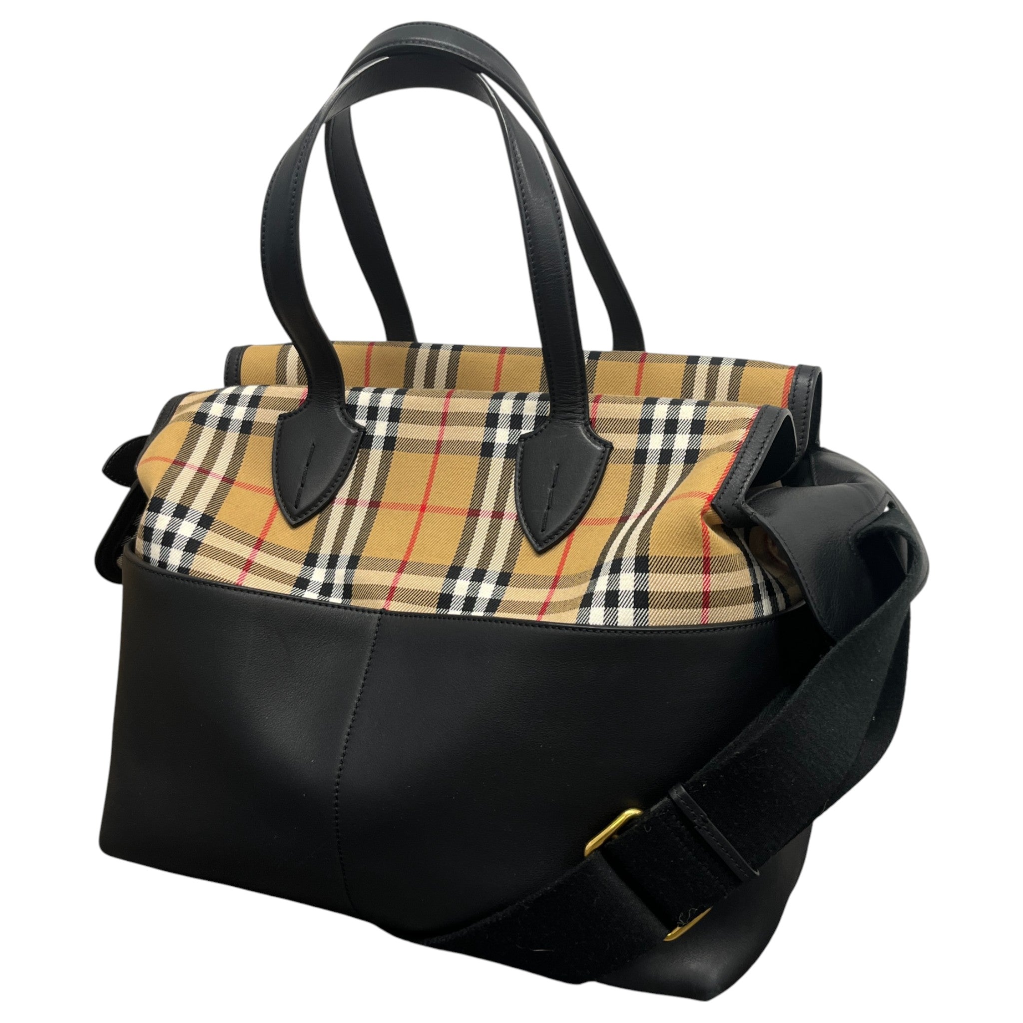 Women's Kingswood Vintage Check Bag Black