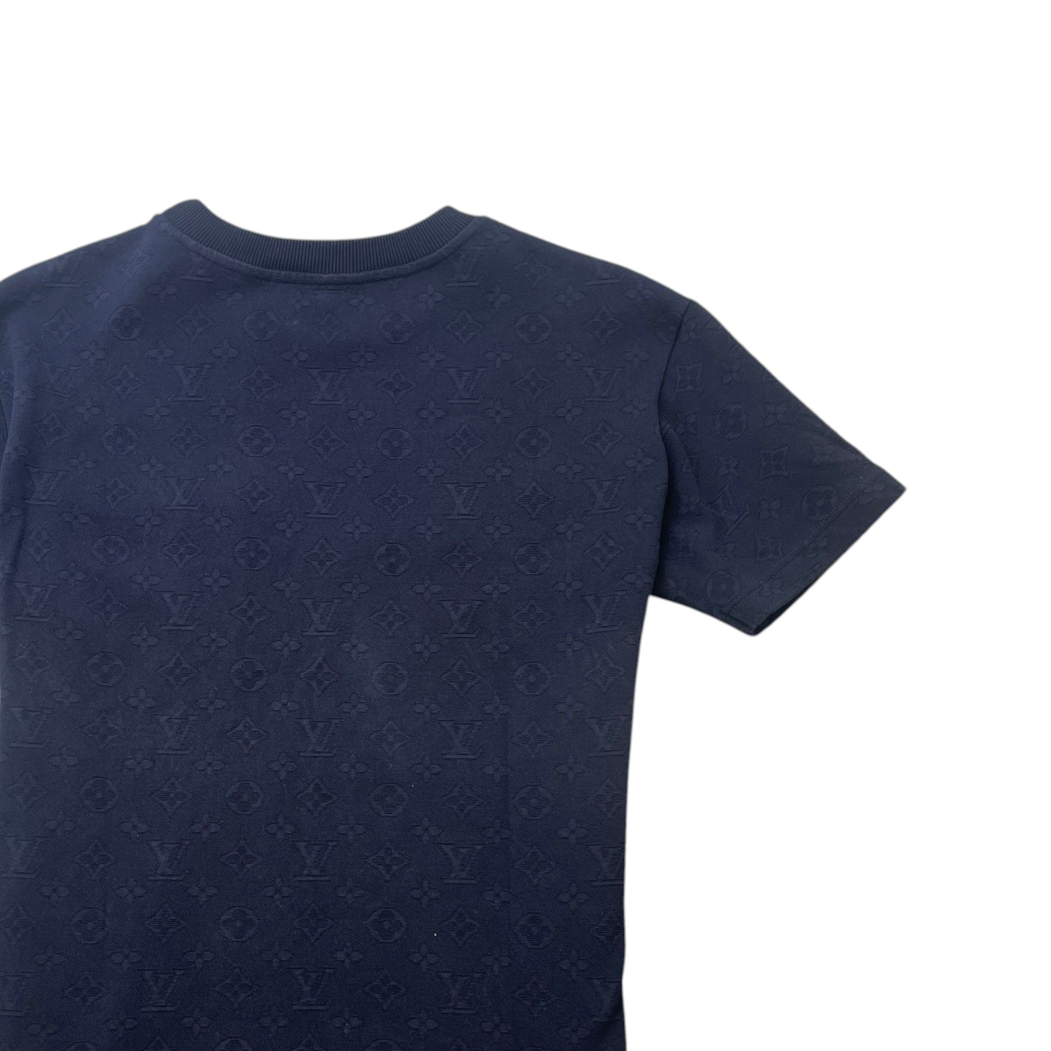 Men's Monogram T-Shirt Navy Size XS