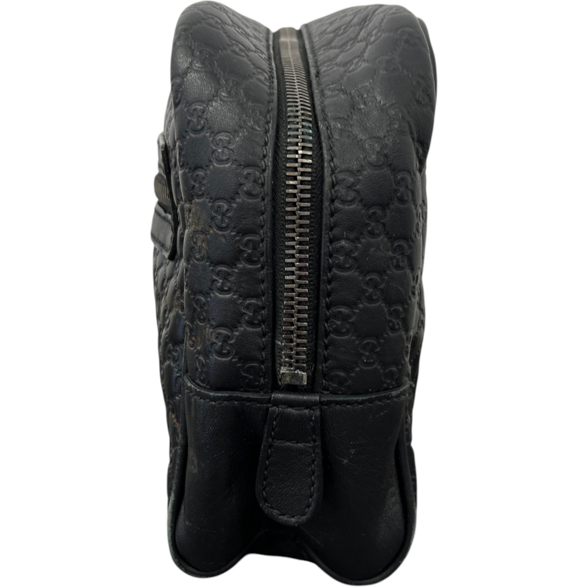 Men's Microguccissima Toiletry Bag Black