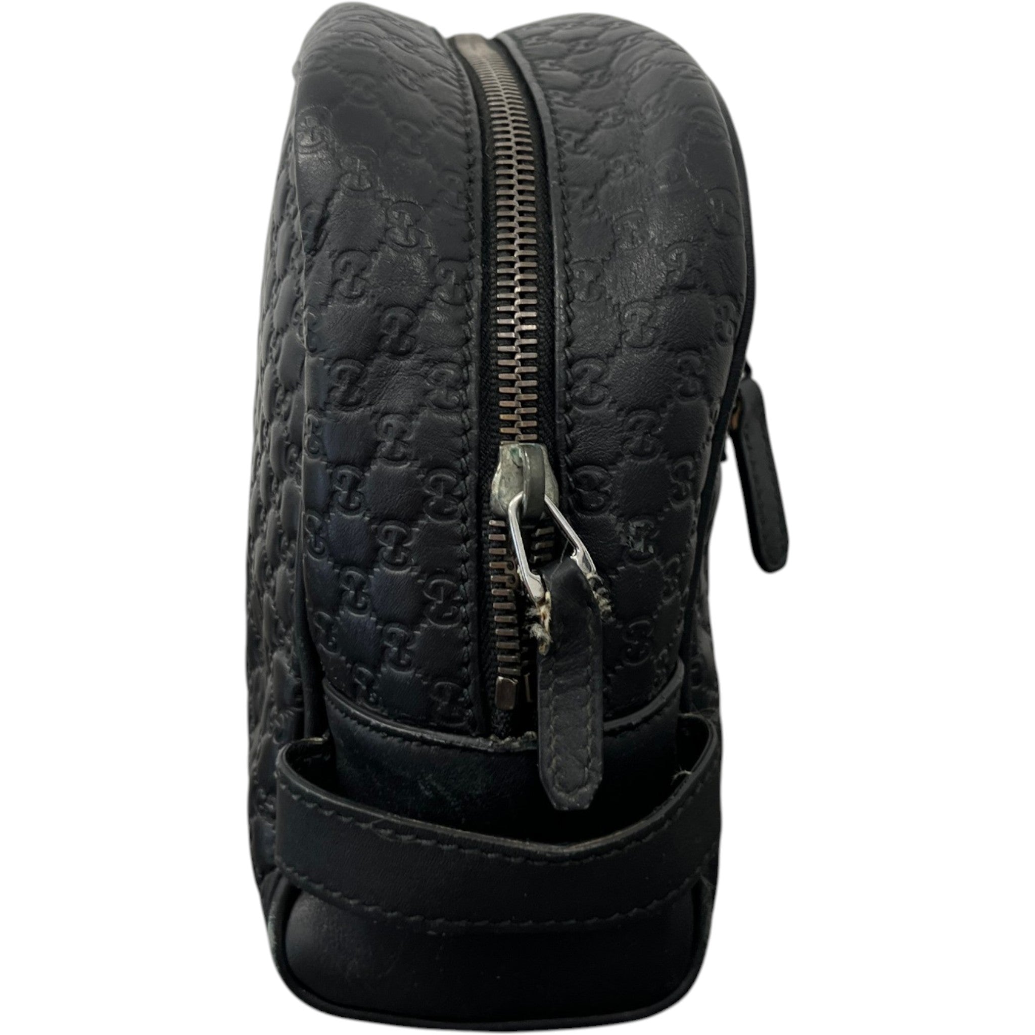 Men's Microguccissima Toiletry Bag Black