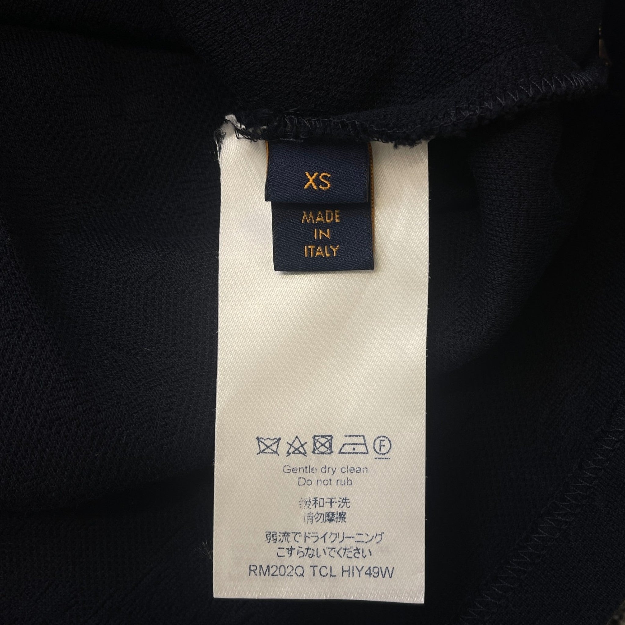 Men's Monogram T-Shirt Navy Size XS
