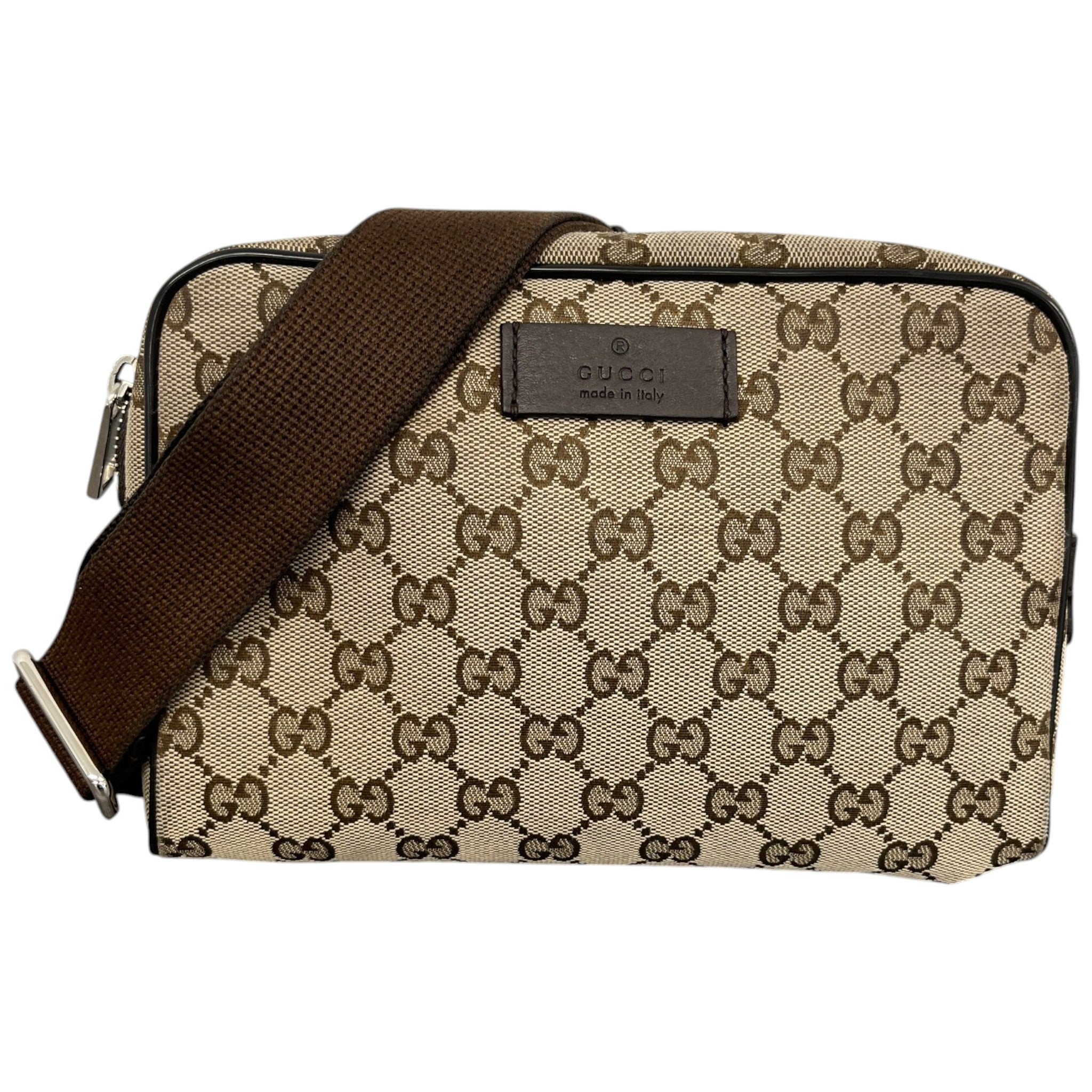 Men's Gg Supreme Belt Bag Beige