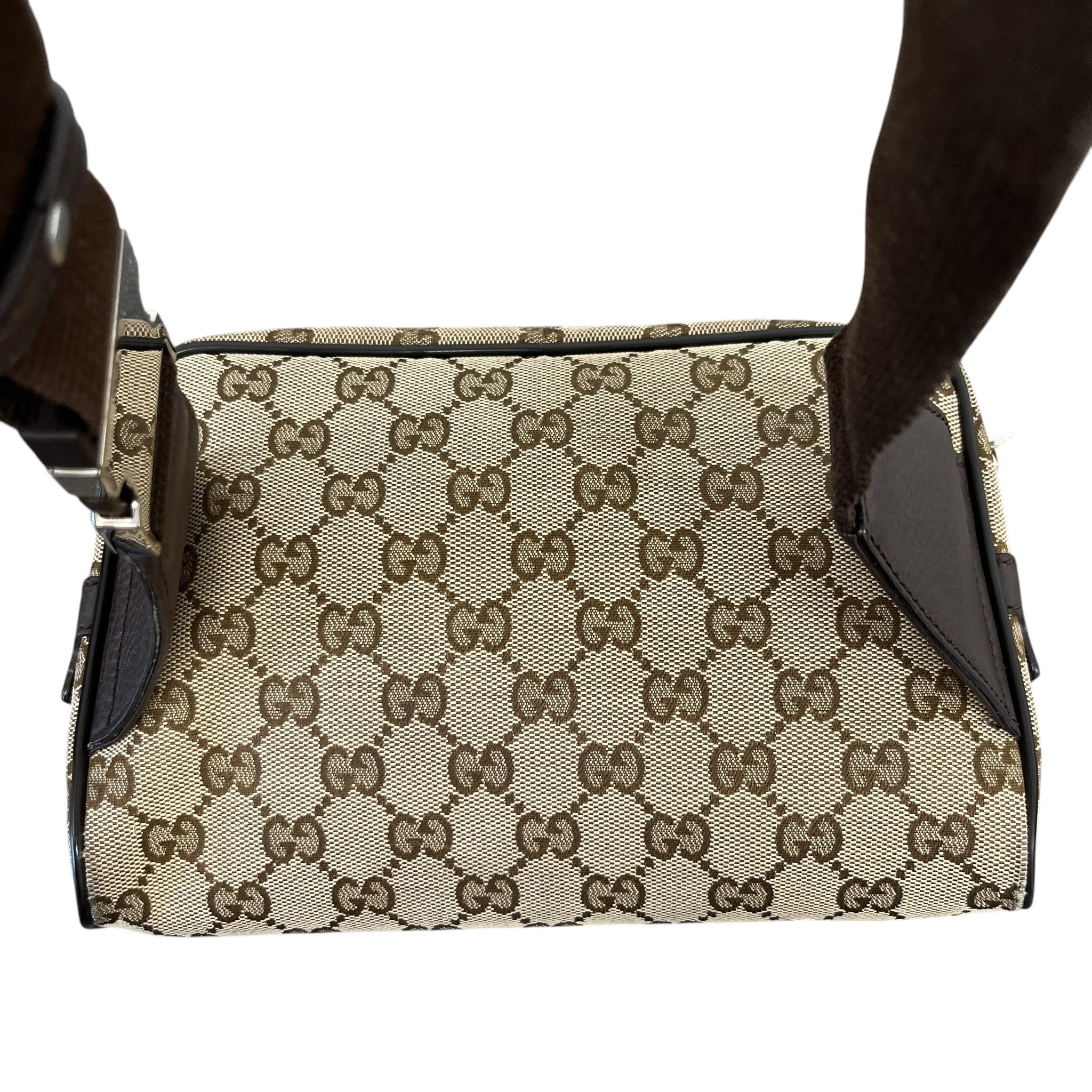 Men's Gg Supreme Belt Bag Beige