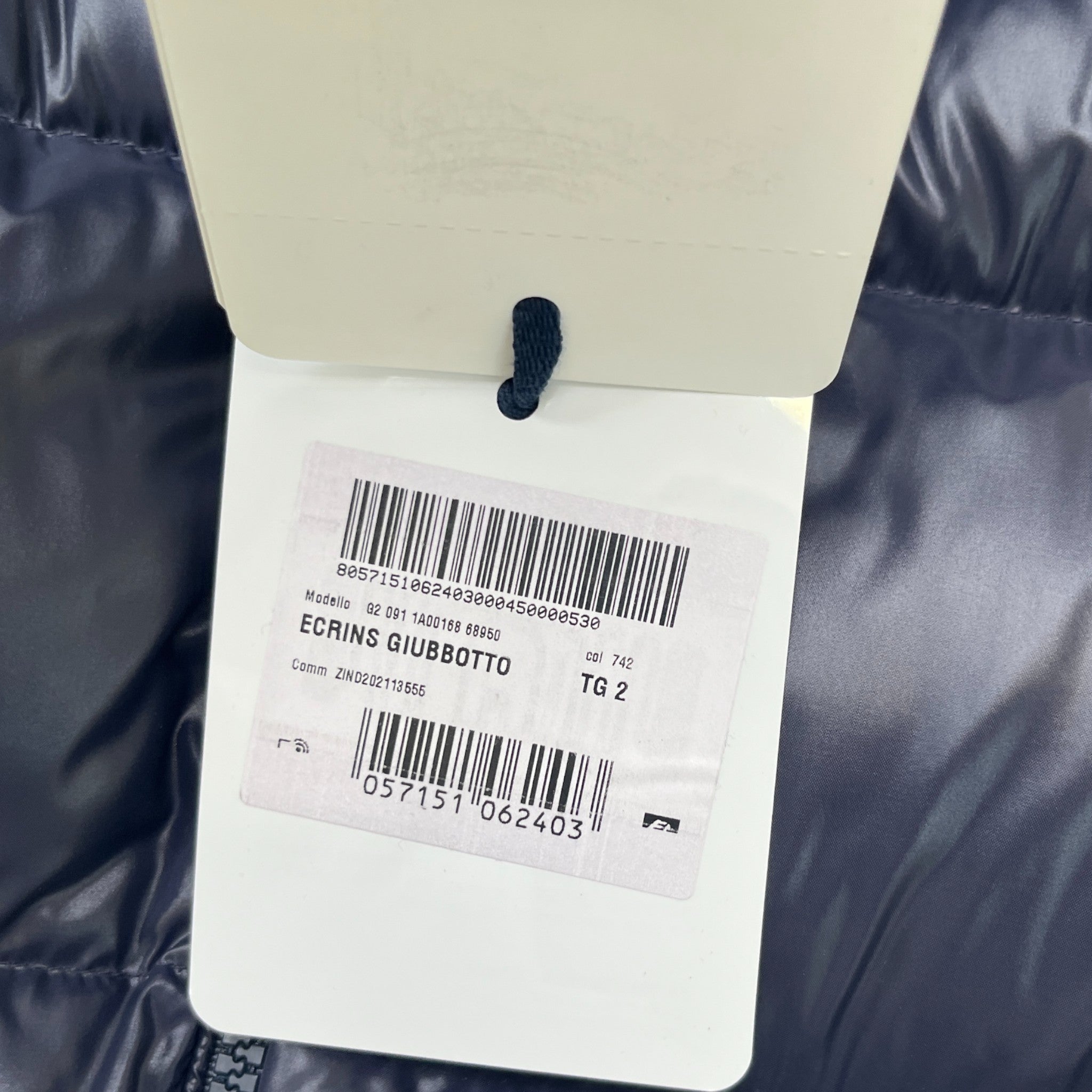 Men's Ecrins Down Jacket Navy Size 2 / M