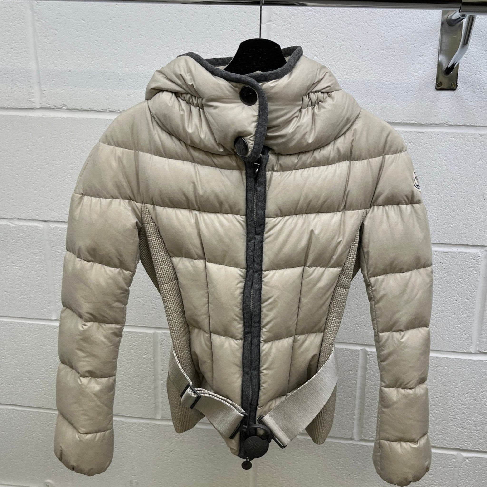 Women's Signac Down Jacket Beige Size 0/XS