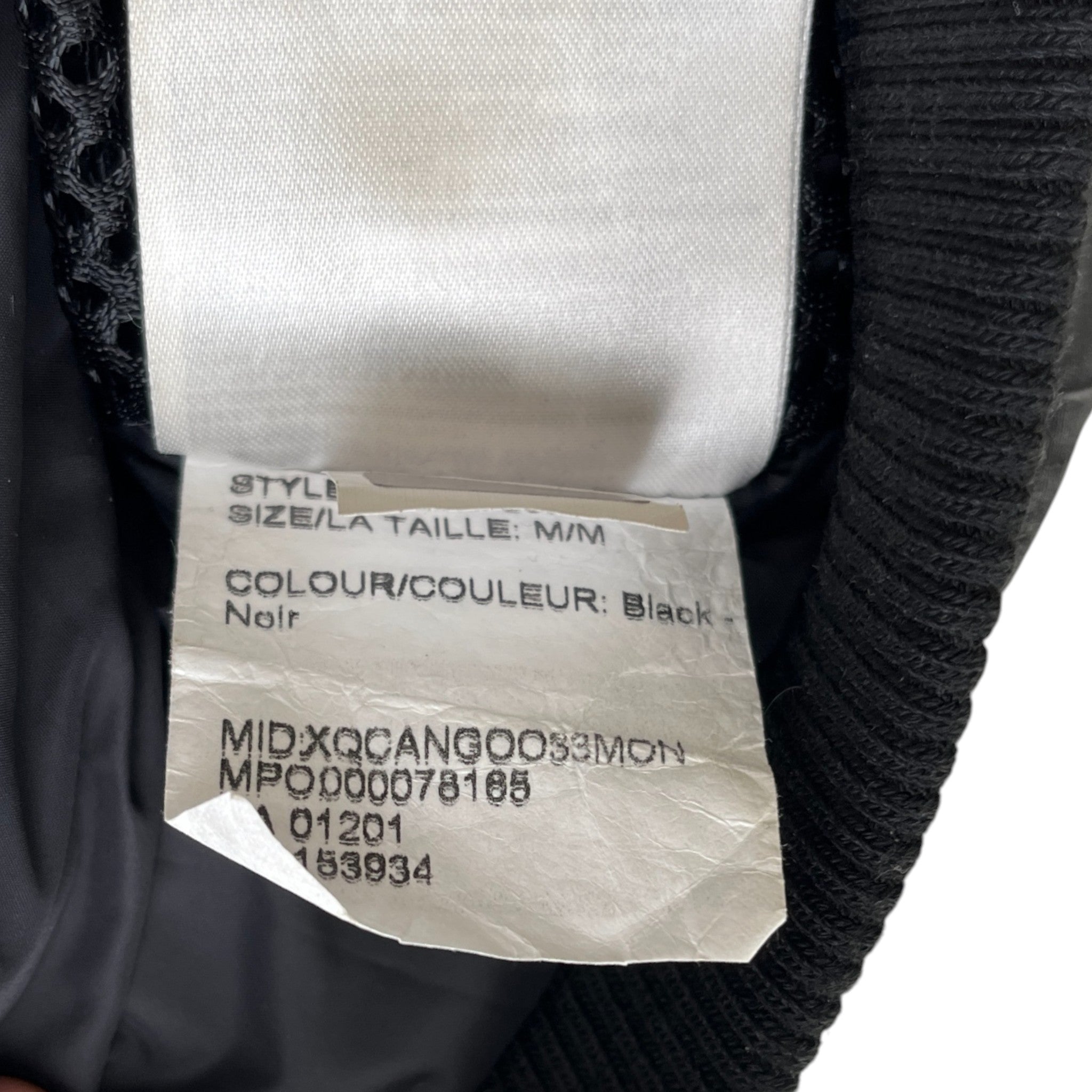 Men's Chilliwack Bomber Down Jacket Black Size M