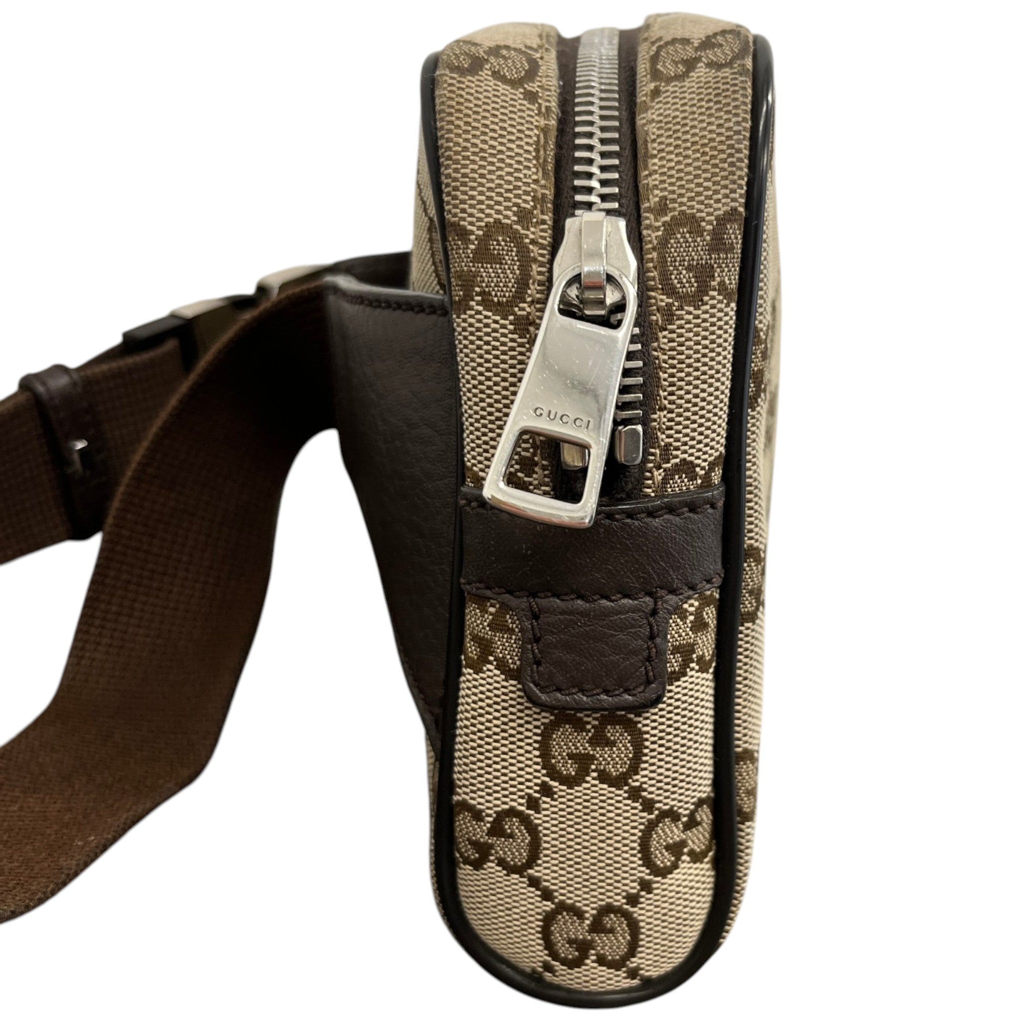 Men's Gg Supreme Belt Bag Beige