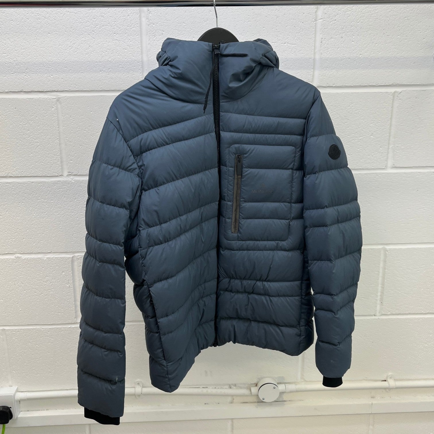 Men's Guesmi Down Jacket Blue Size 2 / M