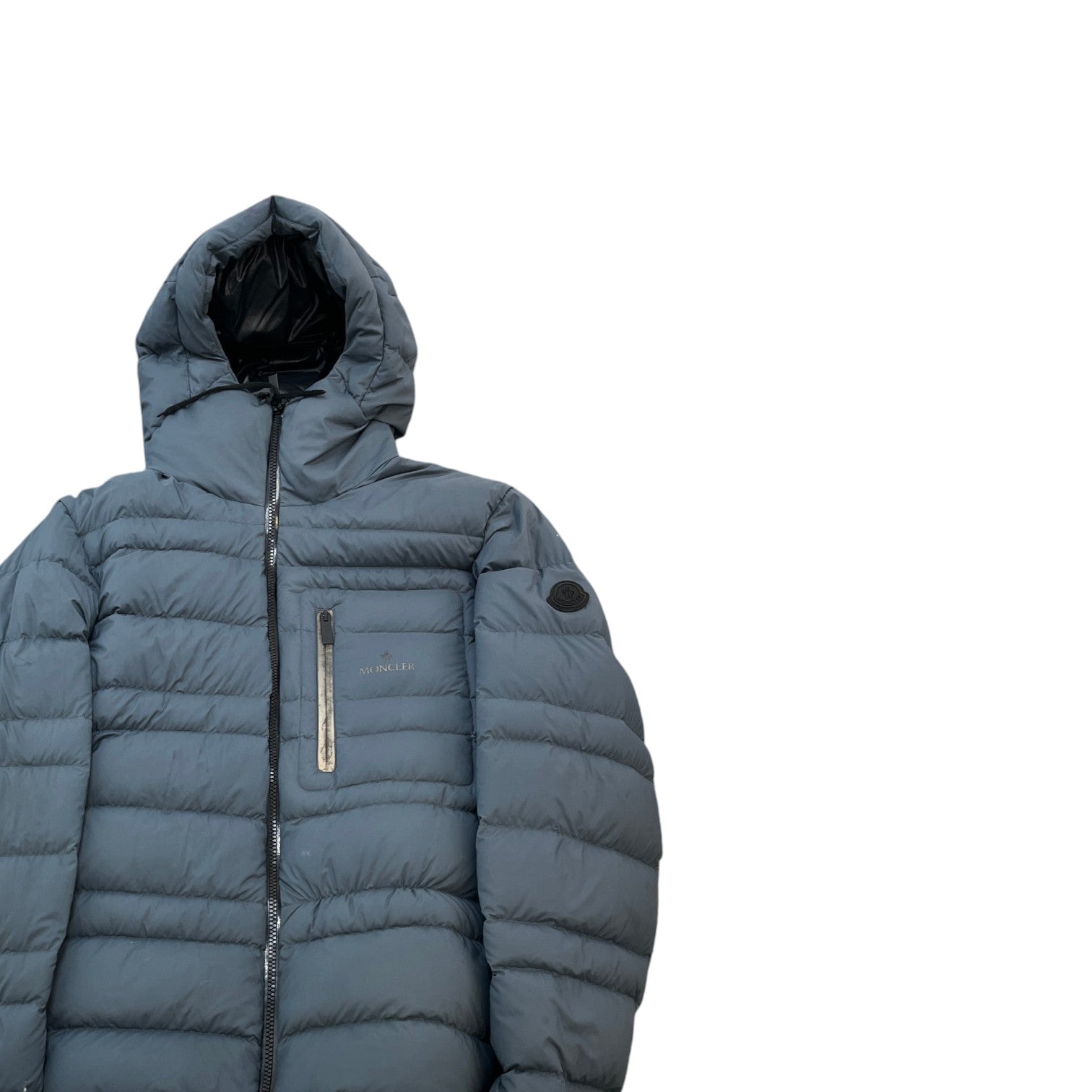 Men's Guesmi Down Jacket Blue Size 2 / M