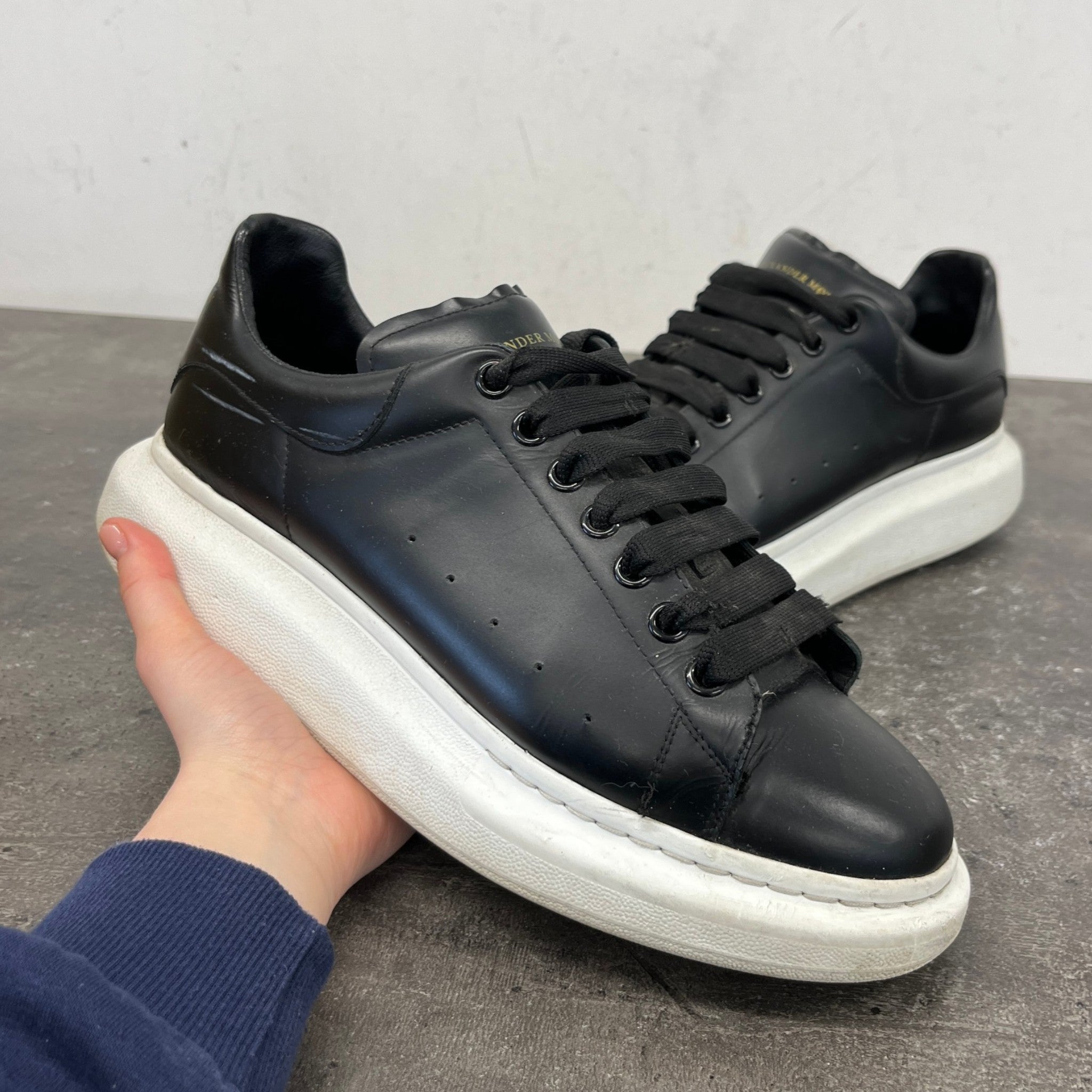 Men's Oversized Low Trainers Black Size EU 44 / UK 10