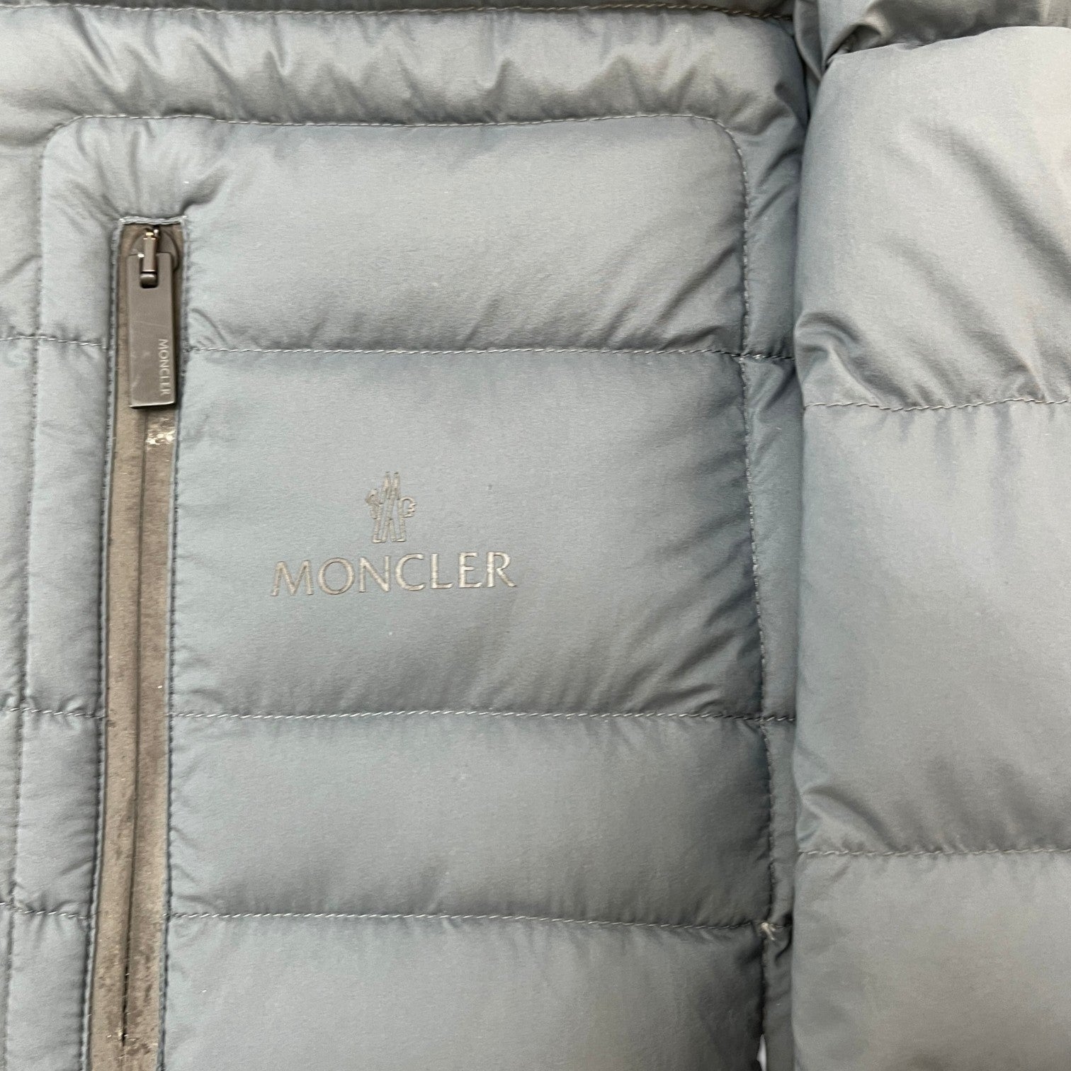 Men's Guesmi Down Jacket Blue Size 2 / M