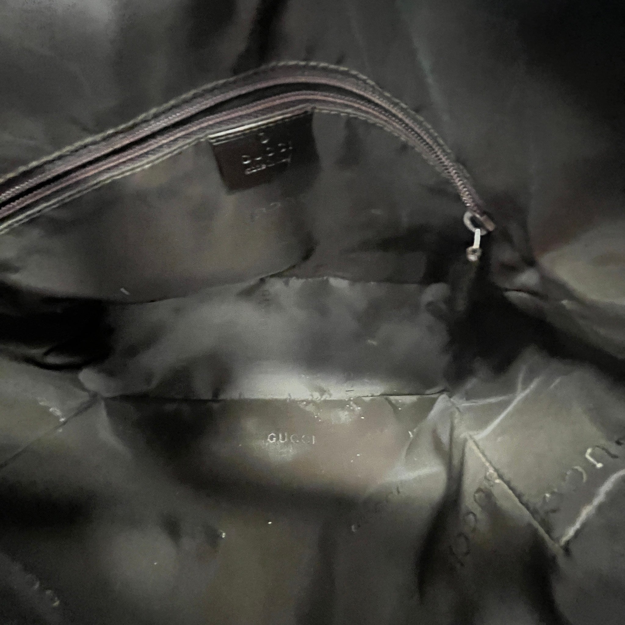 Women's Nylon Shoulder Bag Black