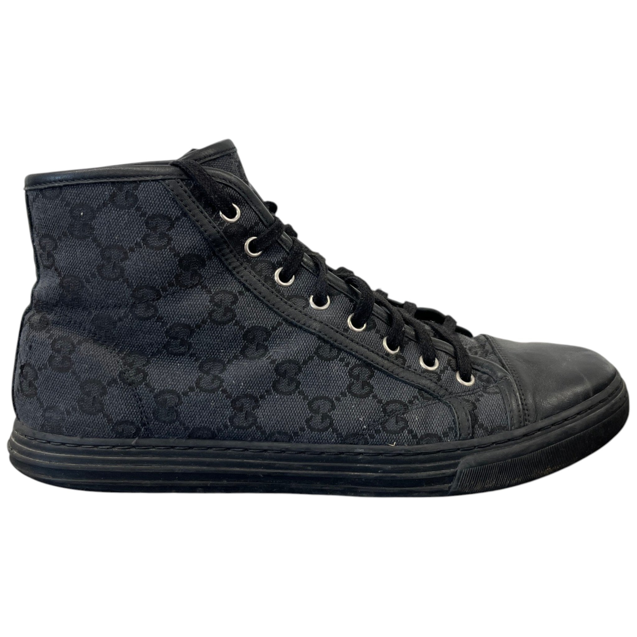 Men's Gg Supreme High Trainers Black Size EU 42 / UK 8